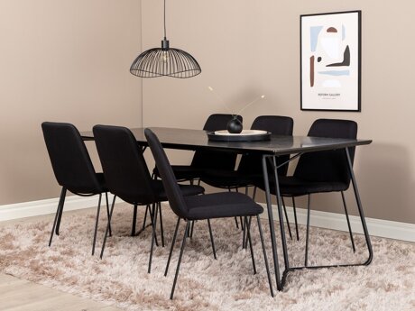 Set de mese Dallas 3039 (Negru)