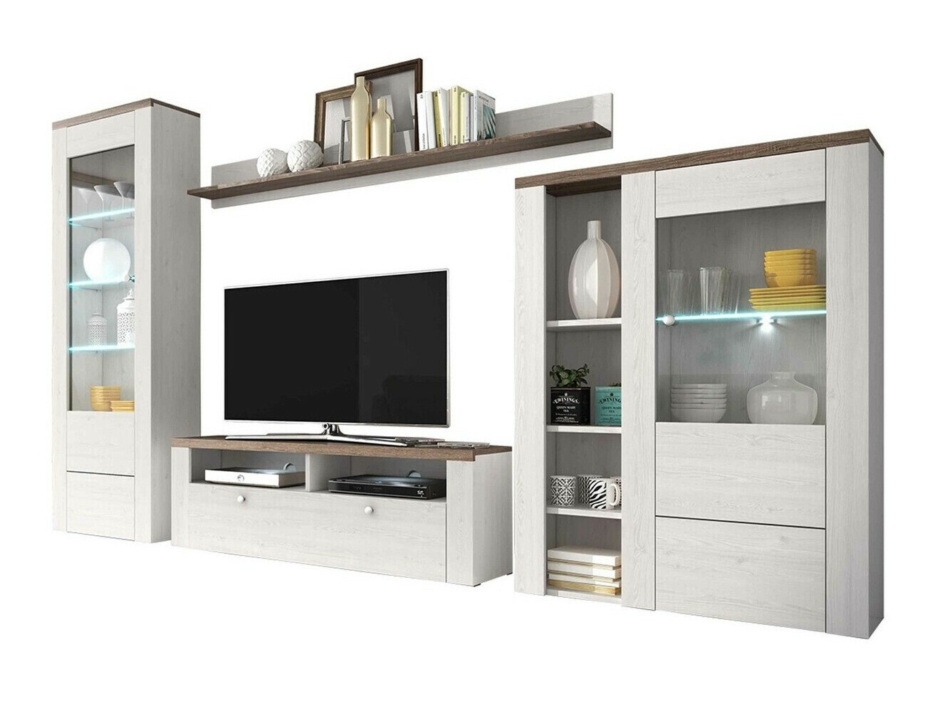 Set de living Salelbo 100 (Pin deschis + Trufa stejar)