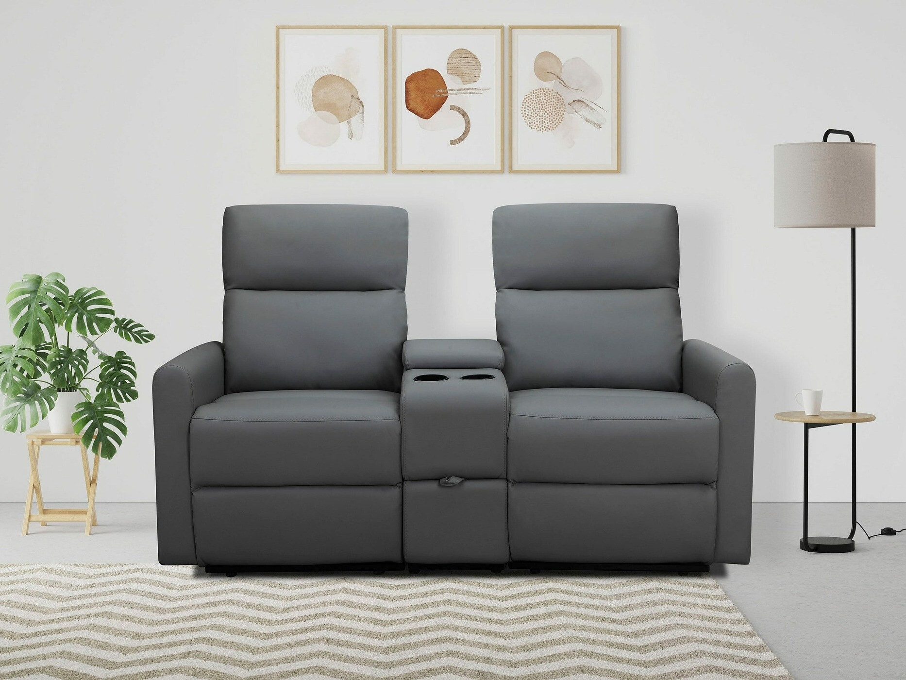 Canapea recliner Denton 1397 (Antracit)