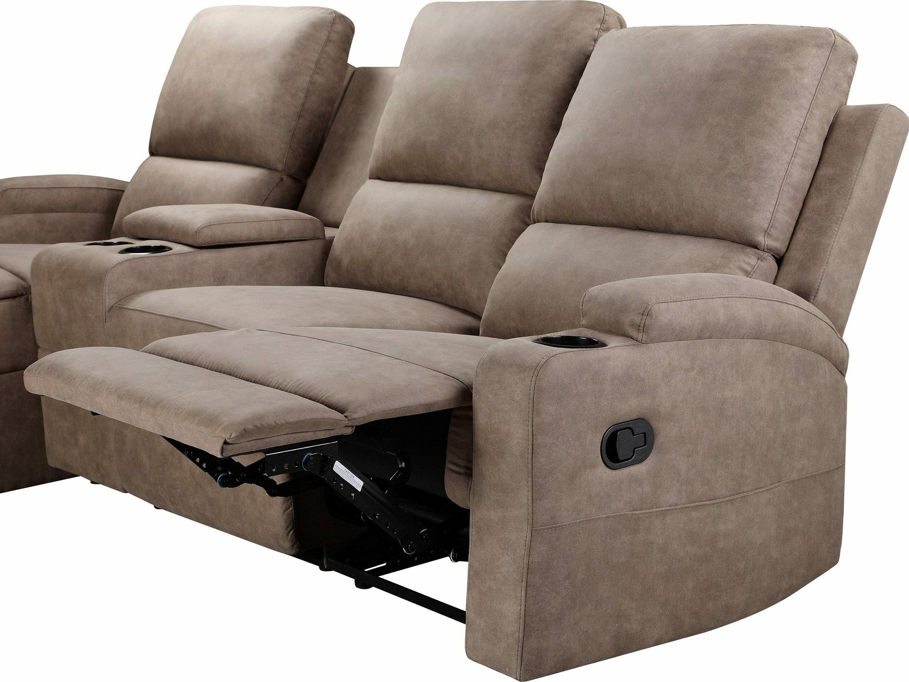 Colțar cu recliner Denton 1368 (Taupe)