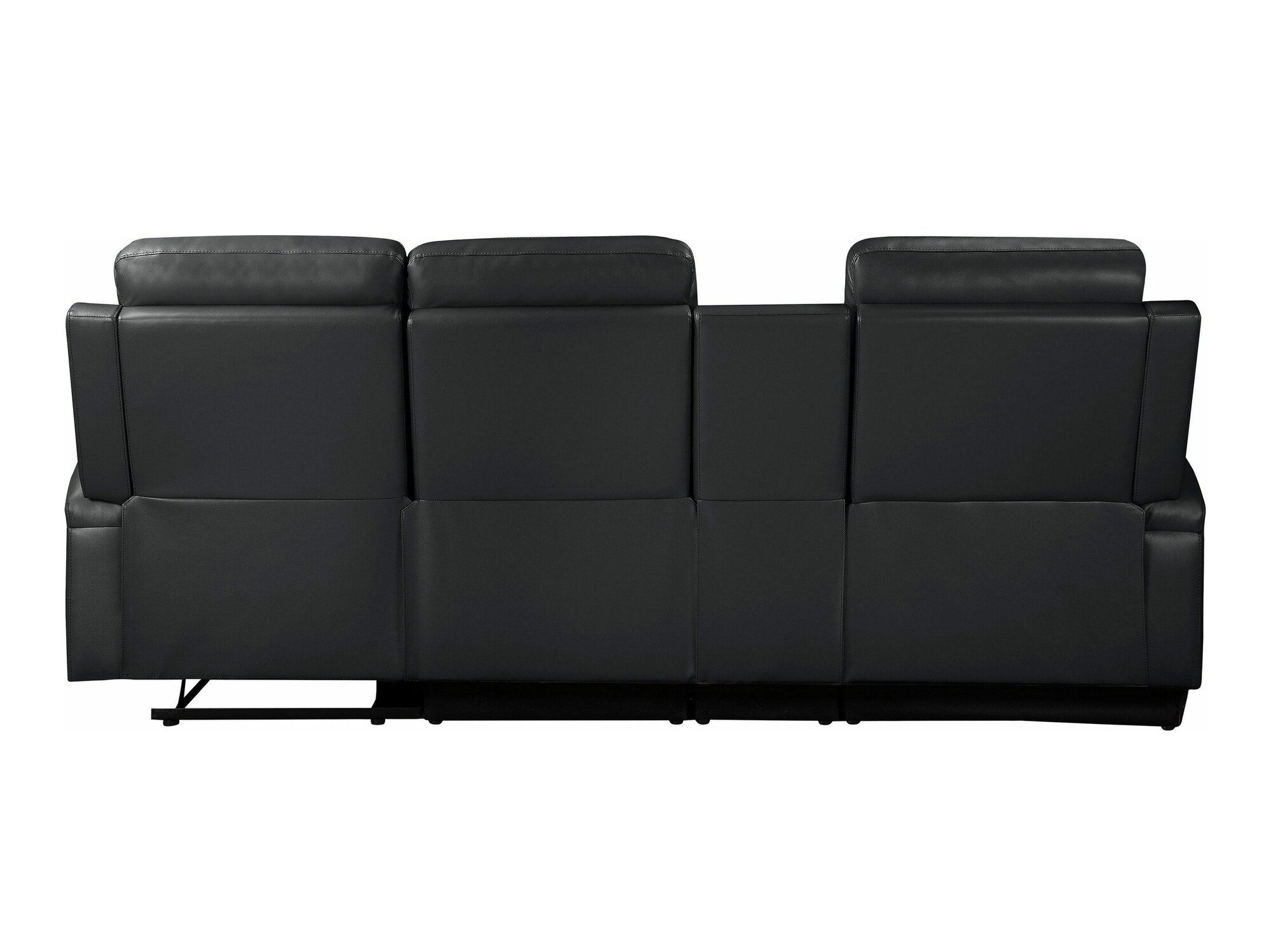 Colțar cu recliner Denton 1368 (Negru)
