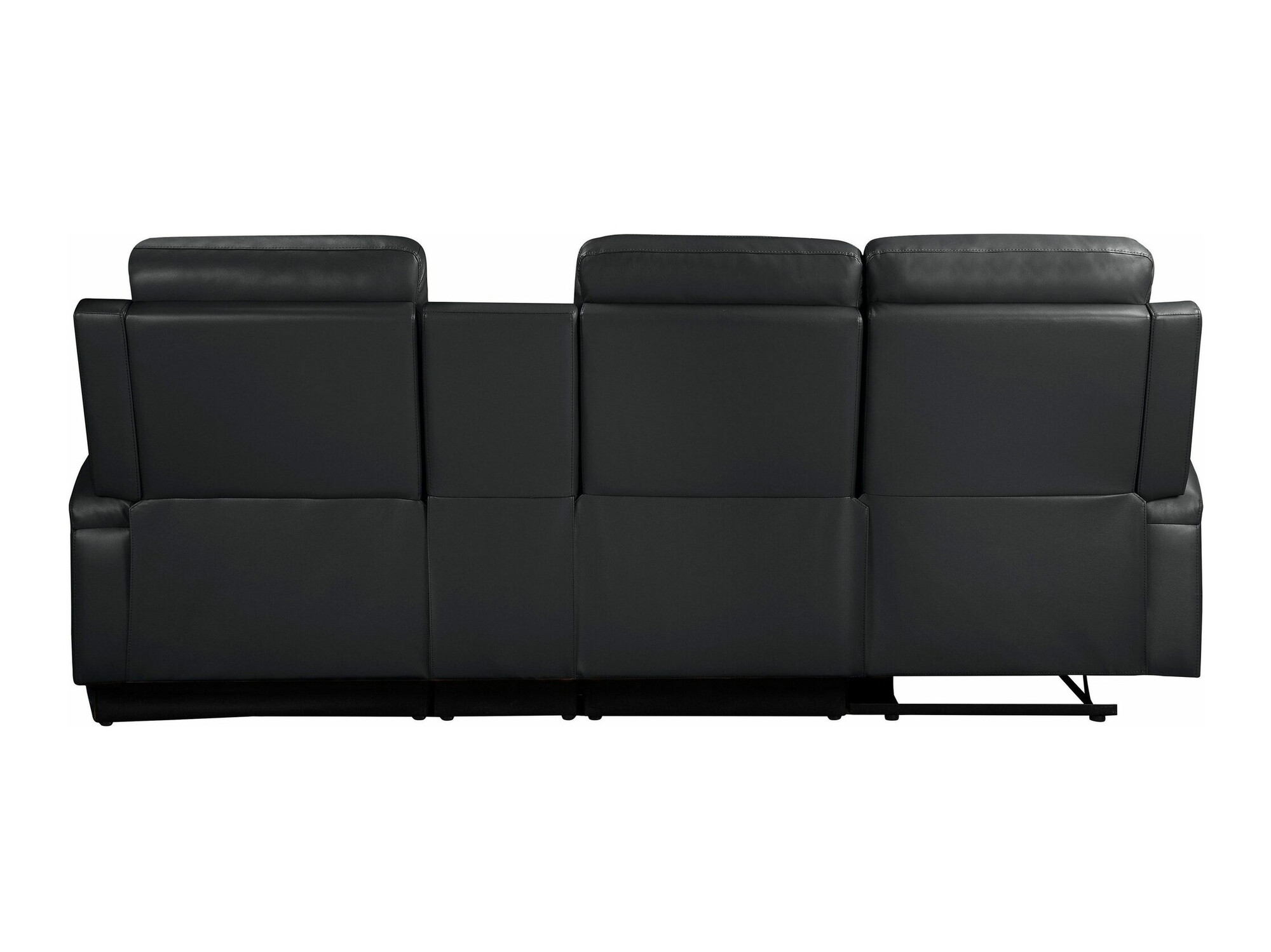 Colțar cu recliner Denton 1368 (Negru)
