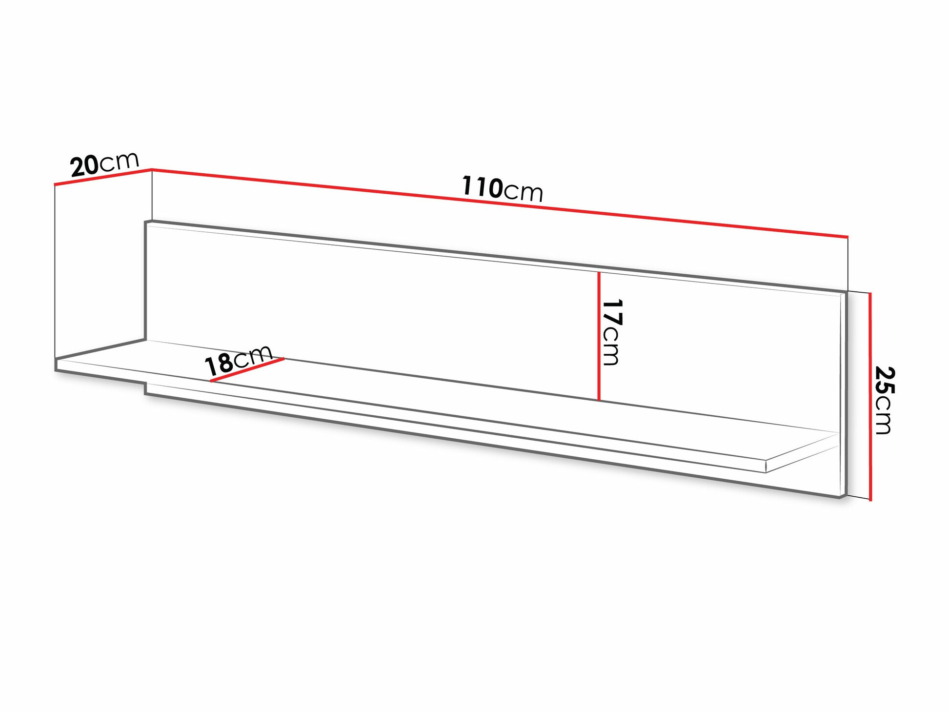 Raft de perete Fabula