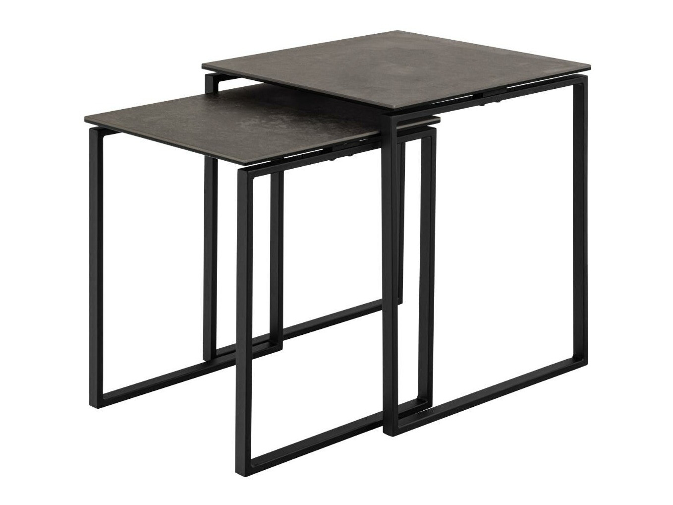 Set măsuțe laterale Norsica 873 (Negru)