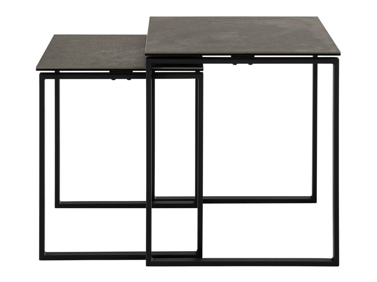 Set măsuțe laterale Norsica 873 (Negru)