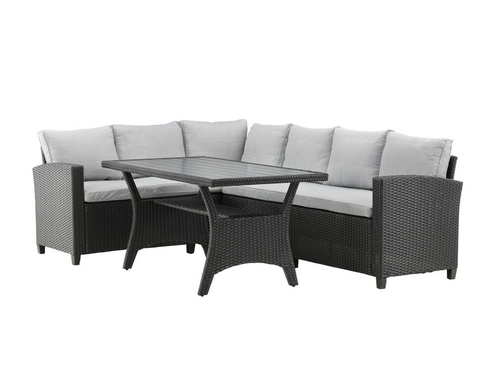 Set mobilier de exterior Dallas 4628 (Gri inchis + Gri deschis)