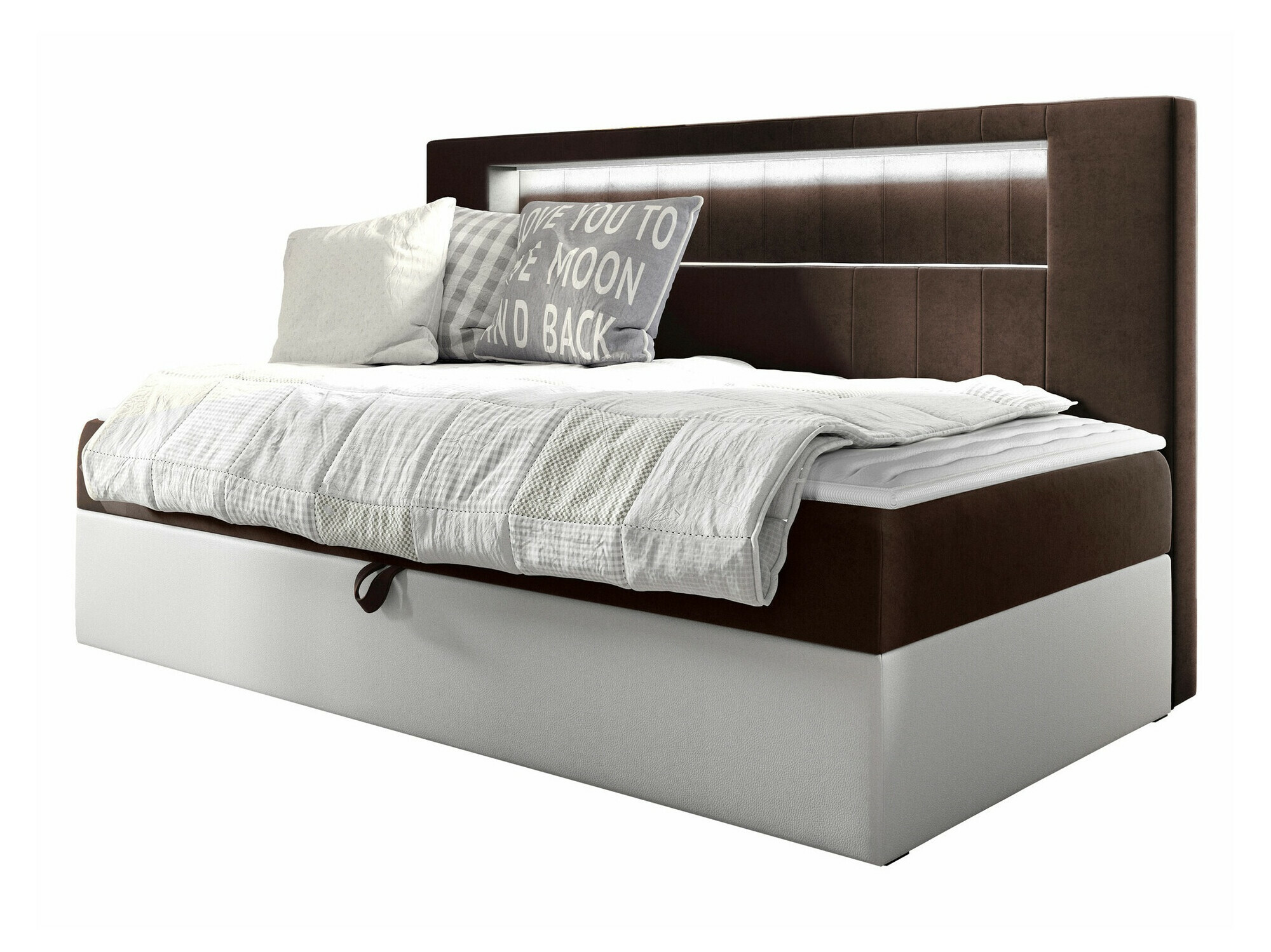Pat boxspring Lucus IV (Soft 017 + Fresh 4)