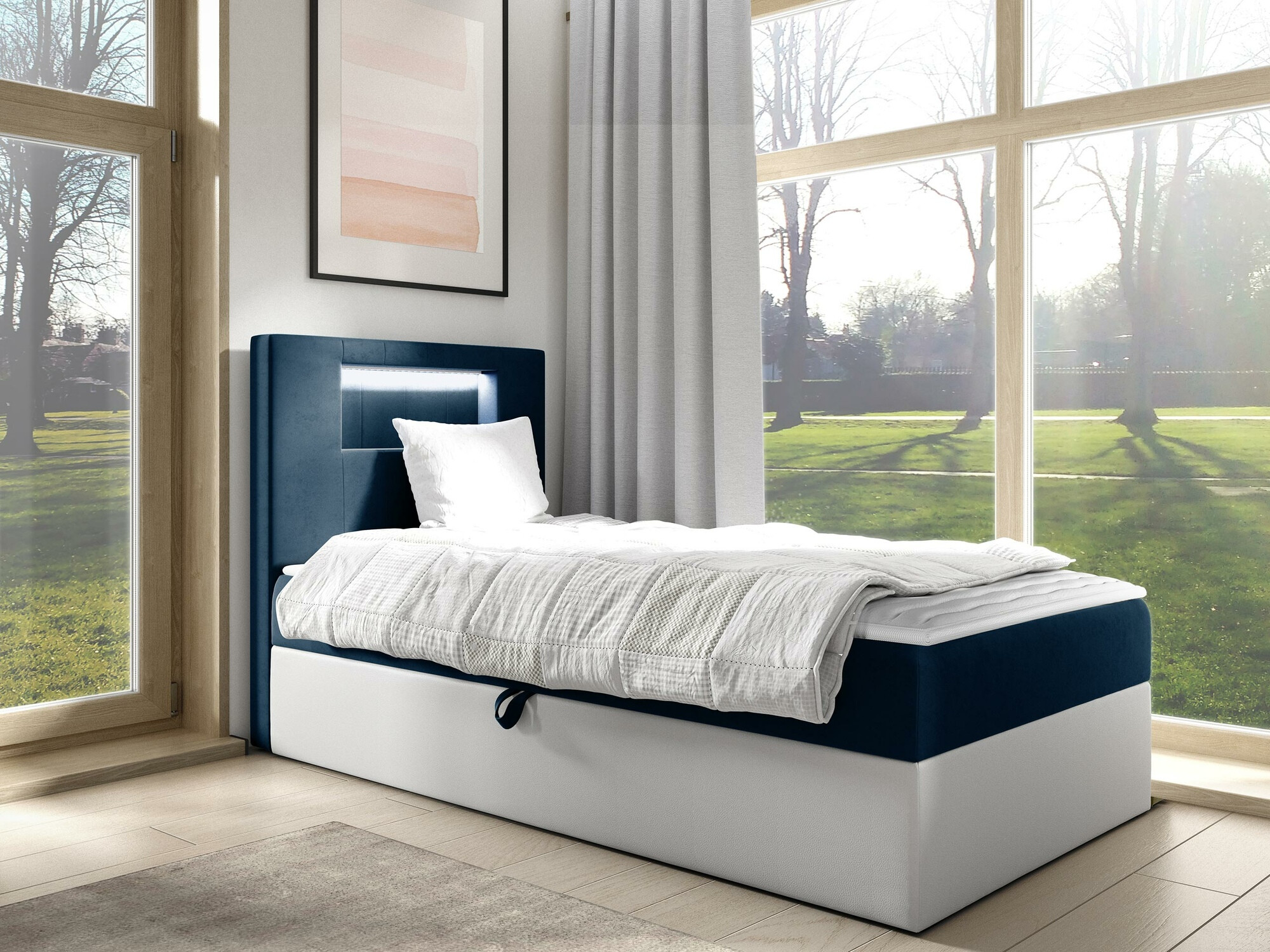 Pat boxspring Lucus V (Soft 017 + Fresh 11)