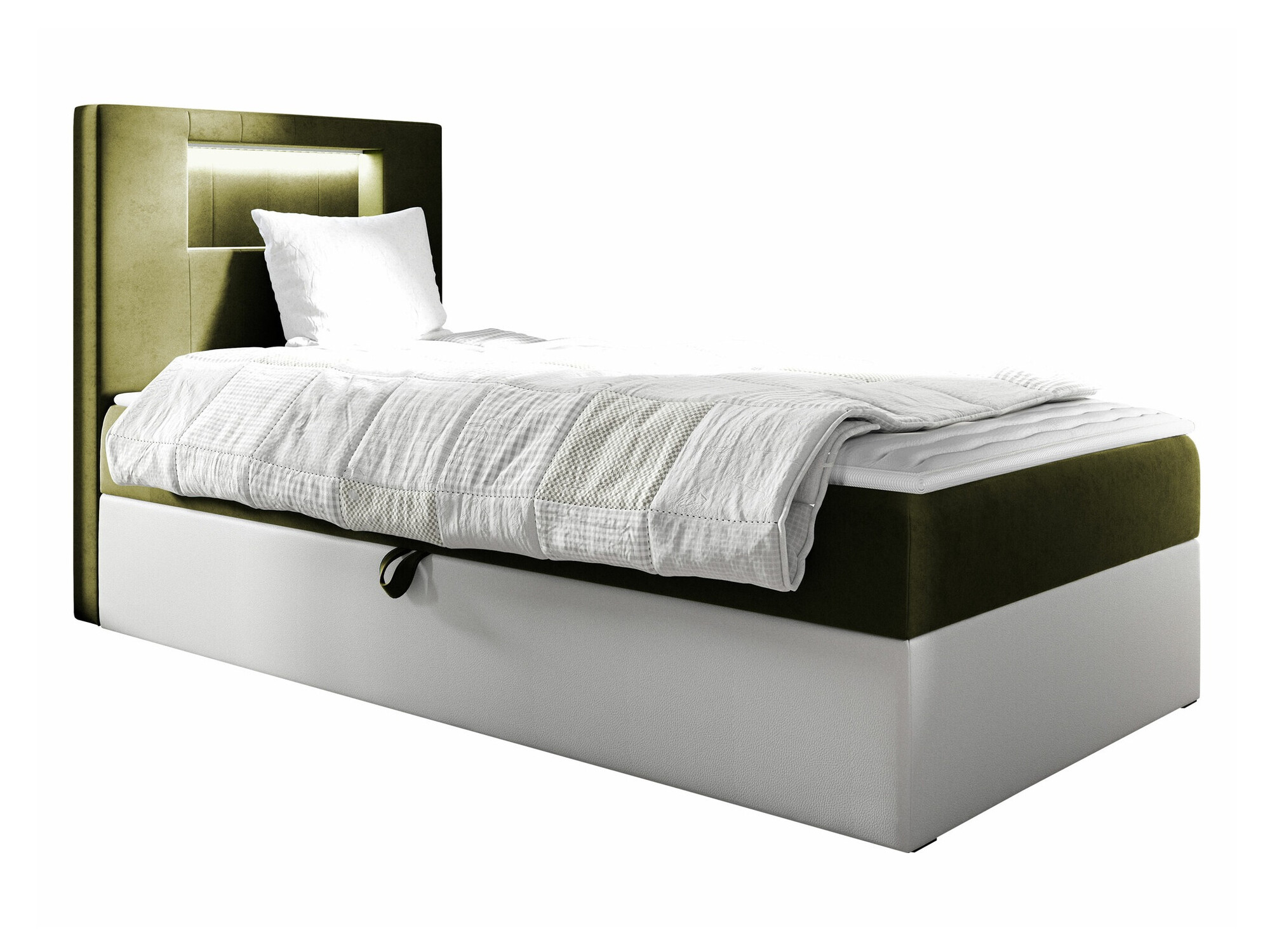 Pat boxspring Lucus V (Soft 017 + Fresh 12)