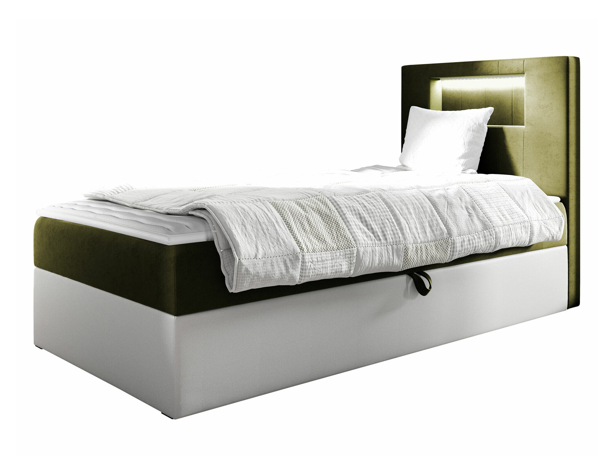 Pat boxspring Lucus V (Soft 017 + Fresh 12)