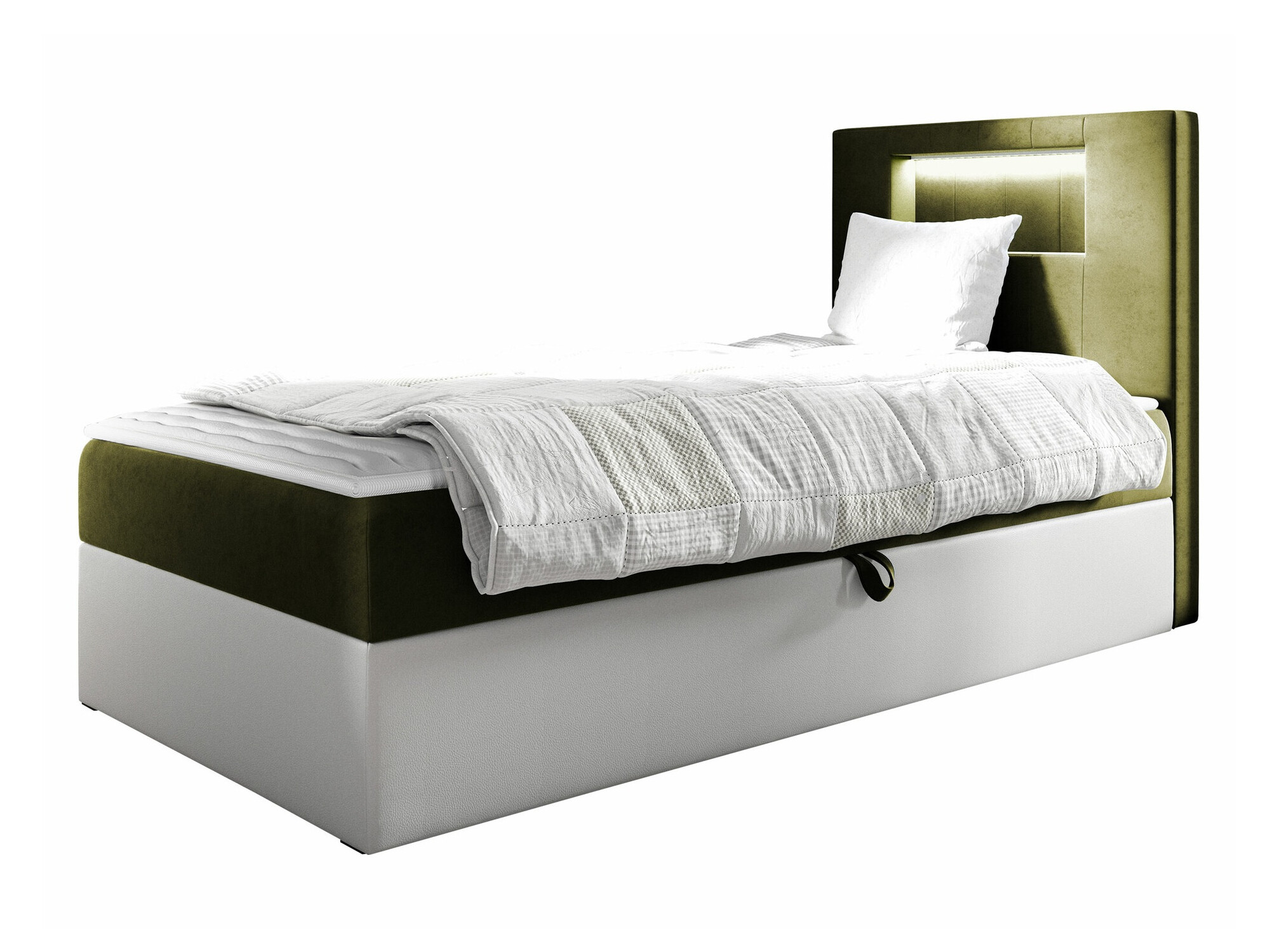 Pat boxspring Lucus V (Soft 017 + Fresh 12)