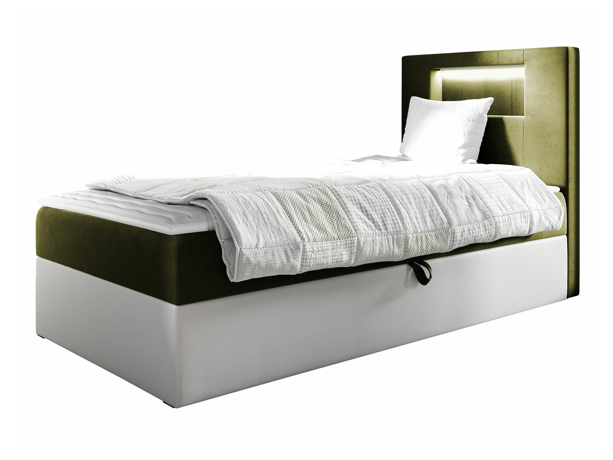 Pat boxspring Lucus V (Soft 017 + Fresh 12)