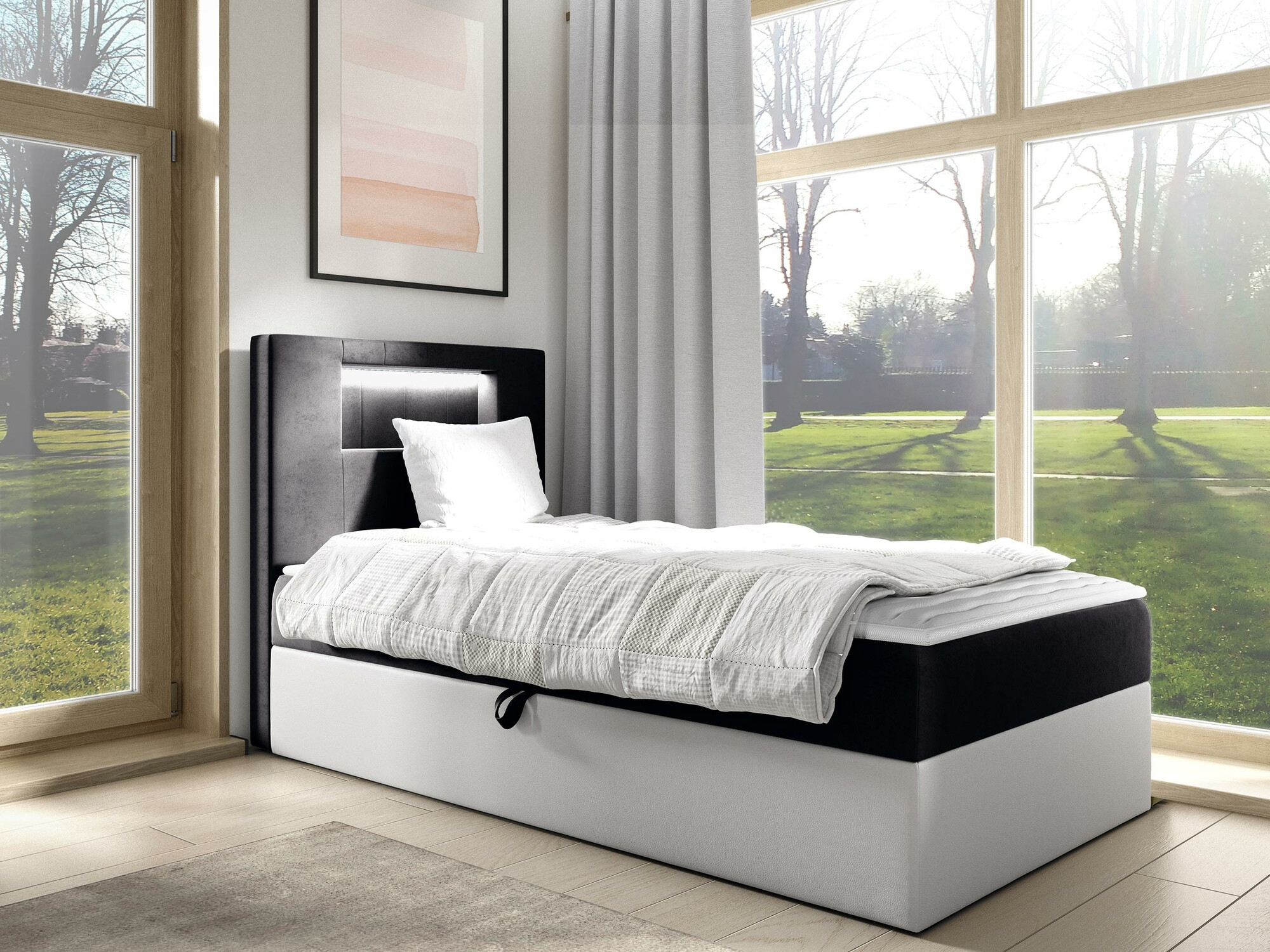 Pat boxspring Lucus V (Soft 017 + Fresh 17)
