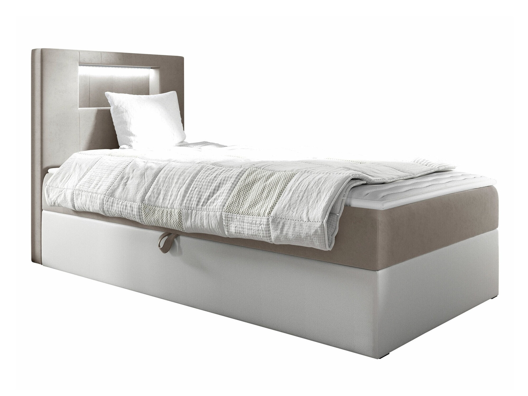 Pat boxspring Lucus V (Soft 017 + Fresh 1)