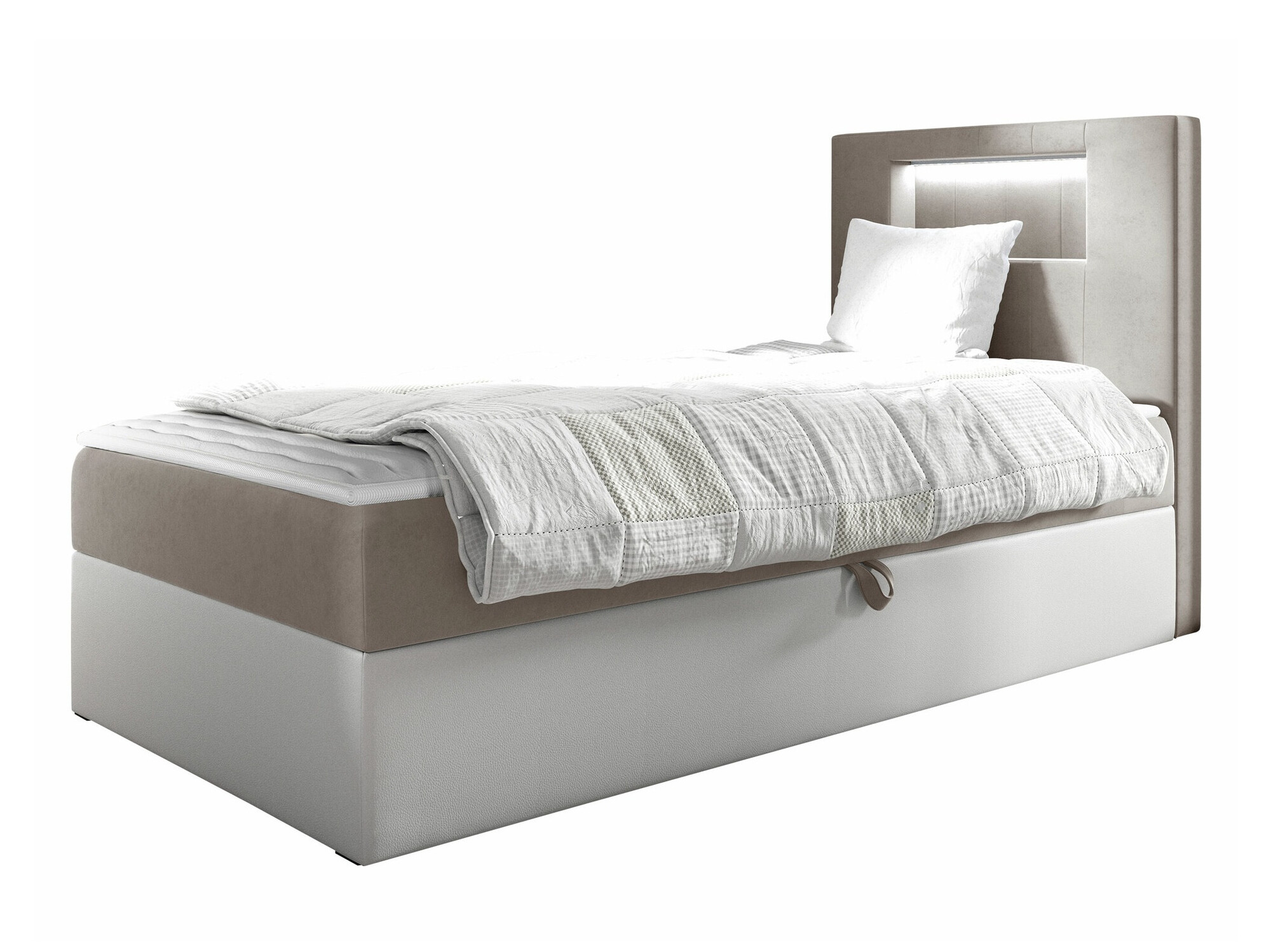 Pat boxspring Lucus V (Soft 017 + Fresh 1)