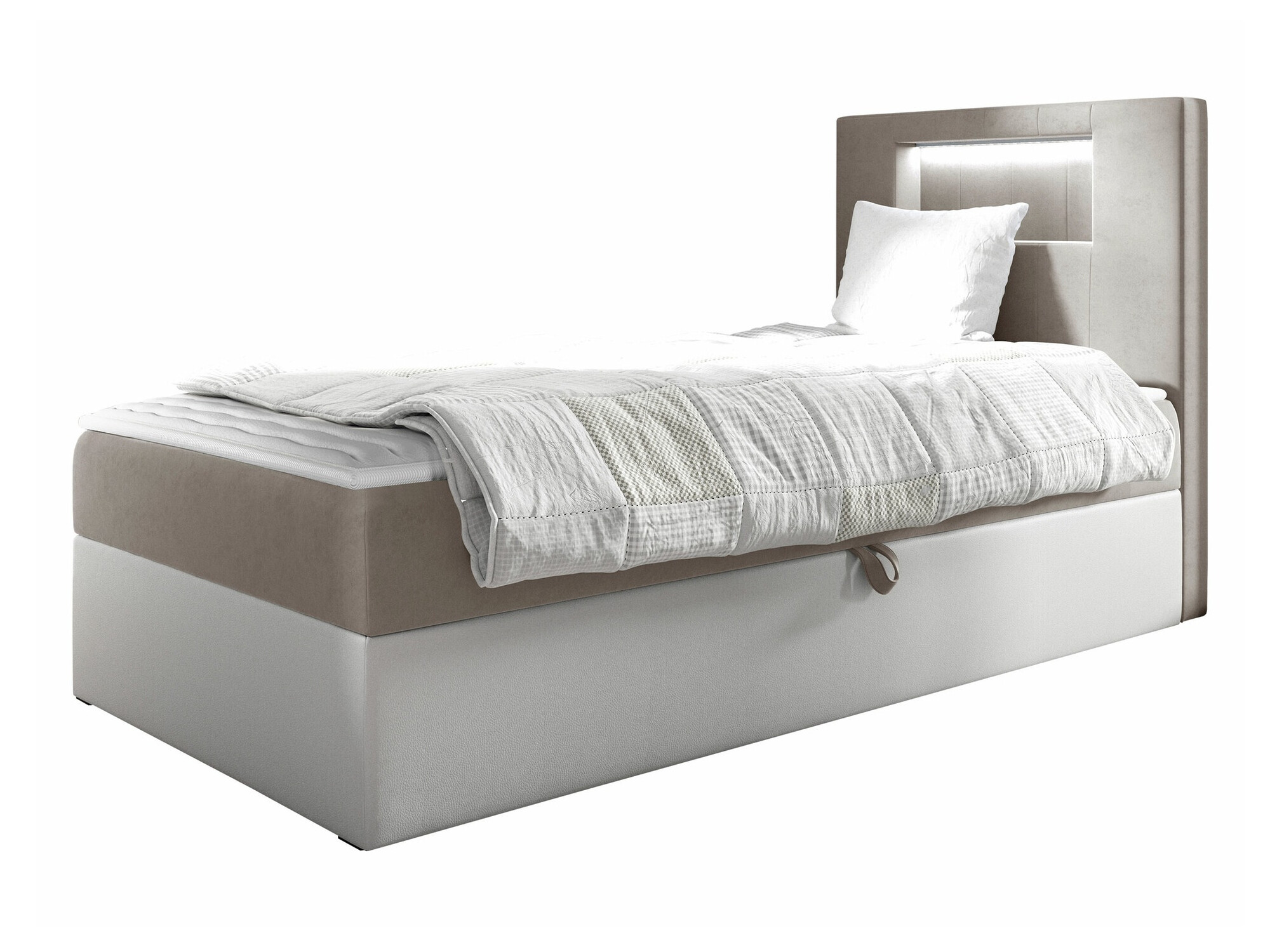Pat boxspring Lucus V (Soft 017 + Fresh 1)