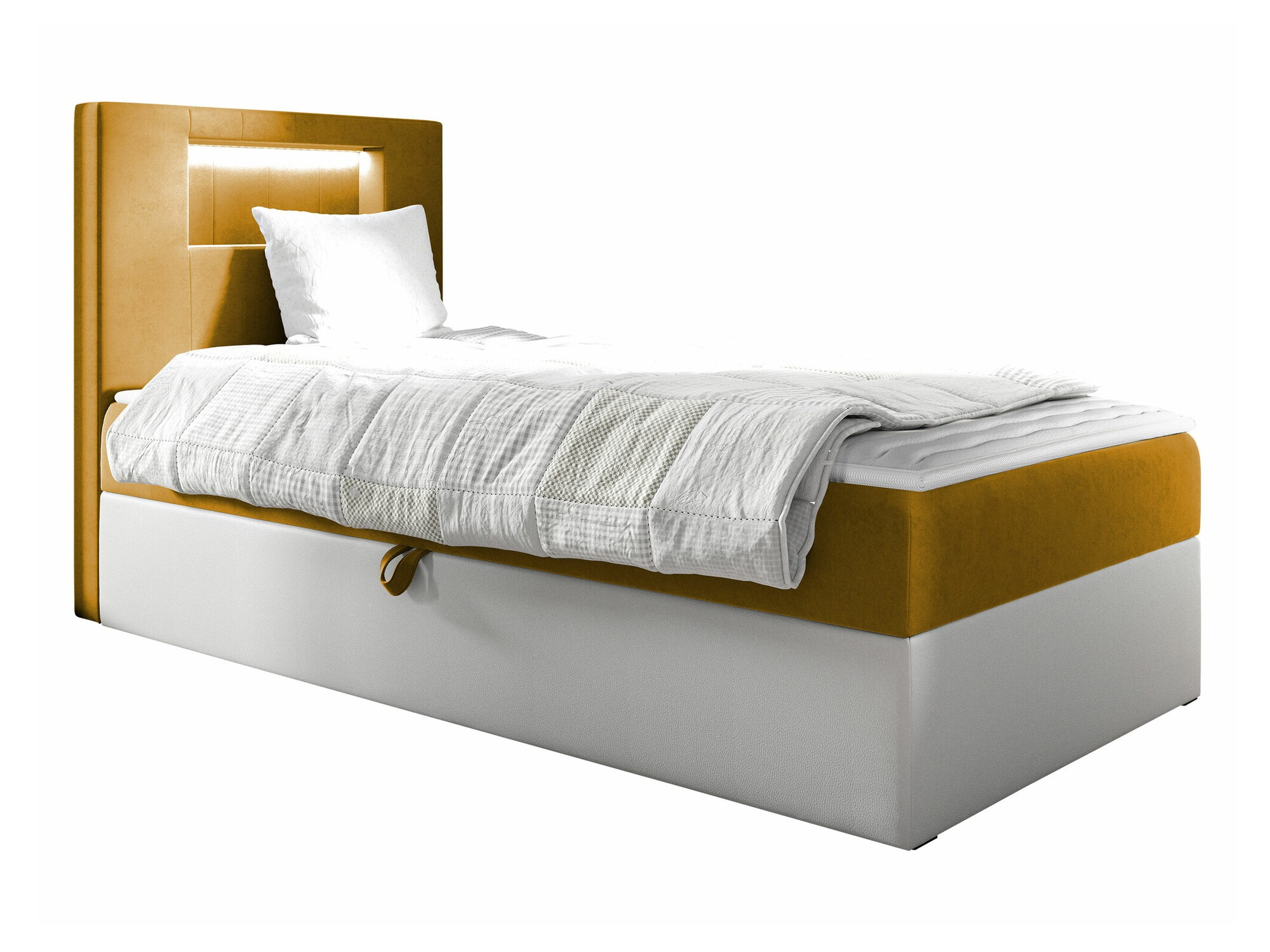 Pat boxspring Lucus V (Soft 017 + Fresh 37)