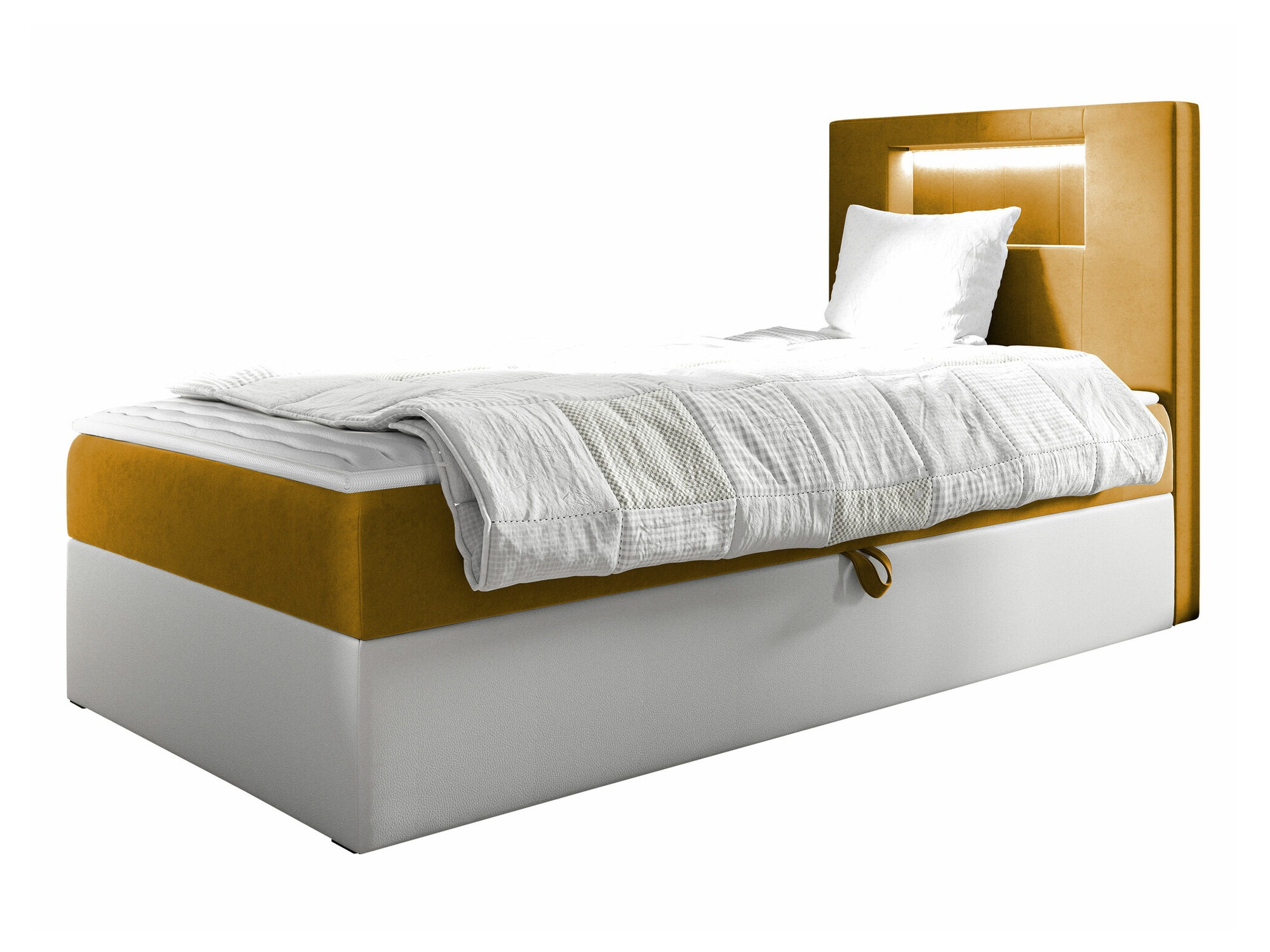 Pat boxspring Lucus V (Soft 017 + Fresh 37)