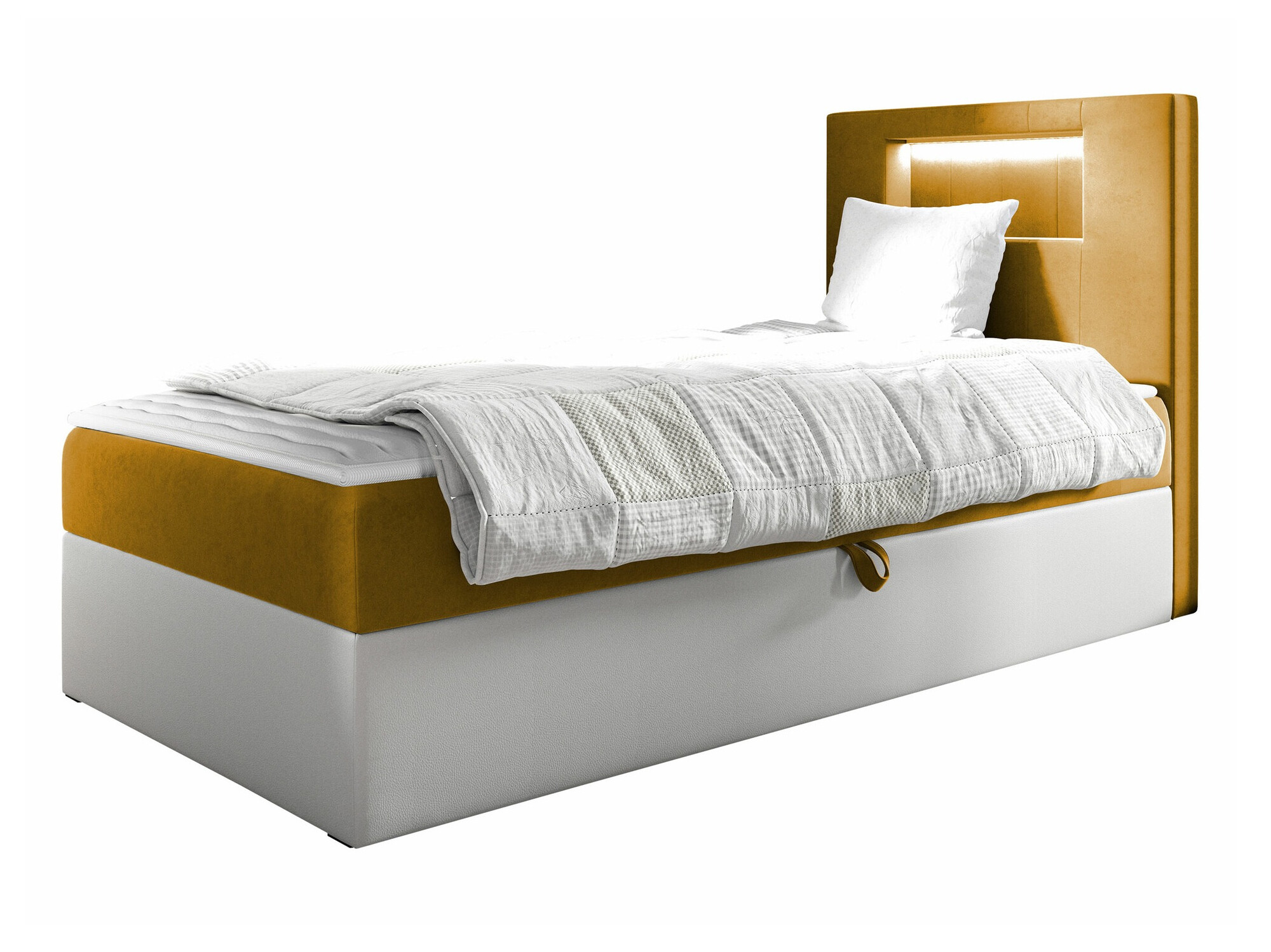 Pat boxspring Lucus V (Soft 017 + Fresh 37)