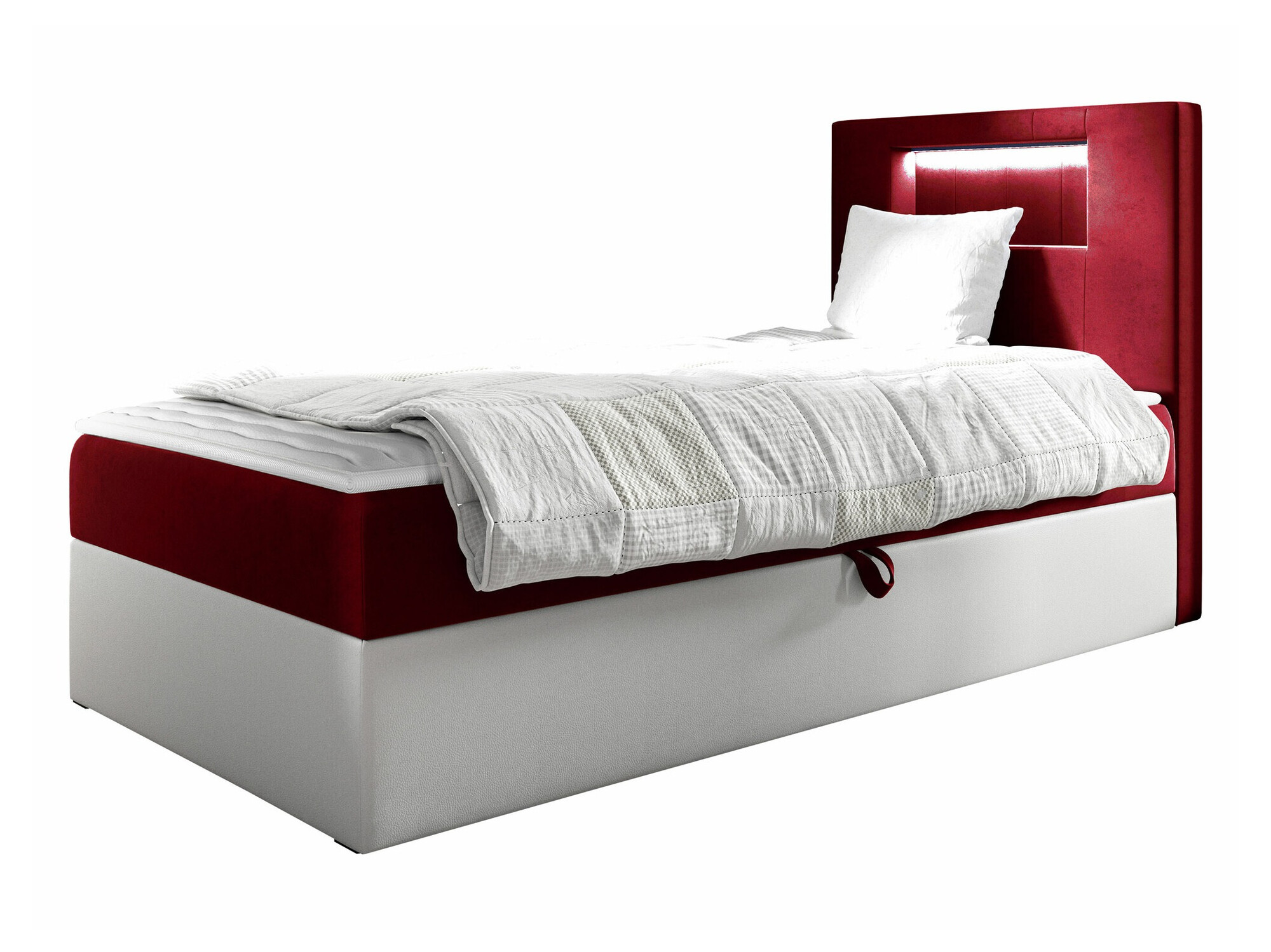 Pat boxspring Lucus V (Soft 017 + Fresh 8)