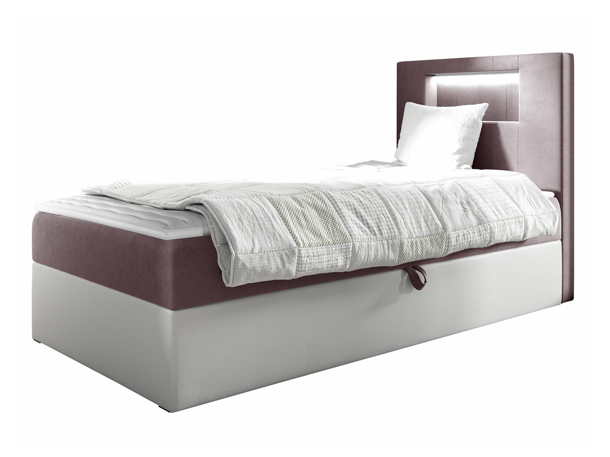 Pat boxspring Lucus V (Soft 017 + Fresh 9)