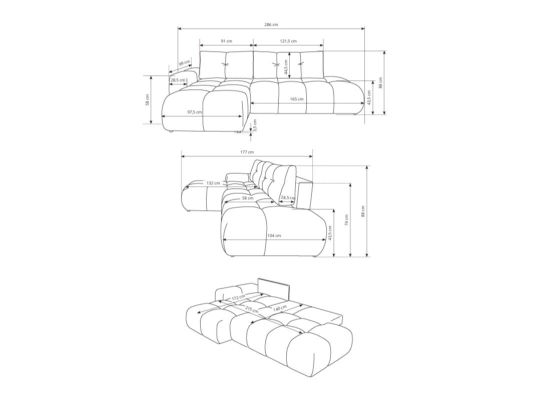 Colțar Kingston 156 (Curio 09)
