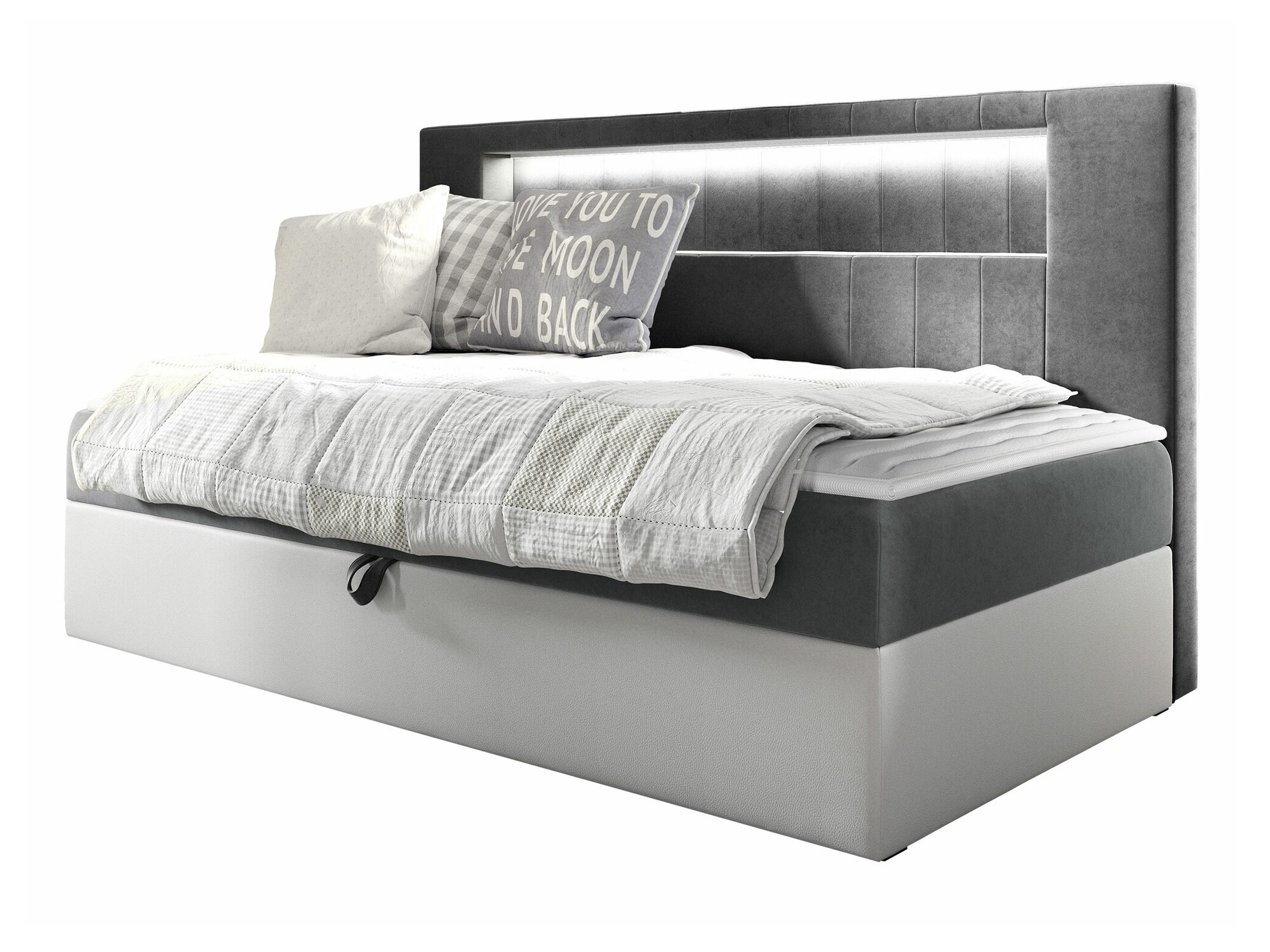 Pat boxspring Lucus IV (Soft 017 + Fresh 14)