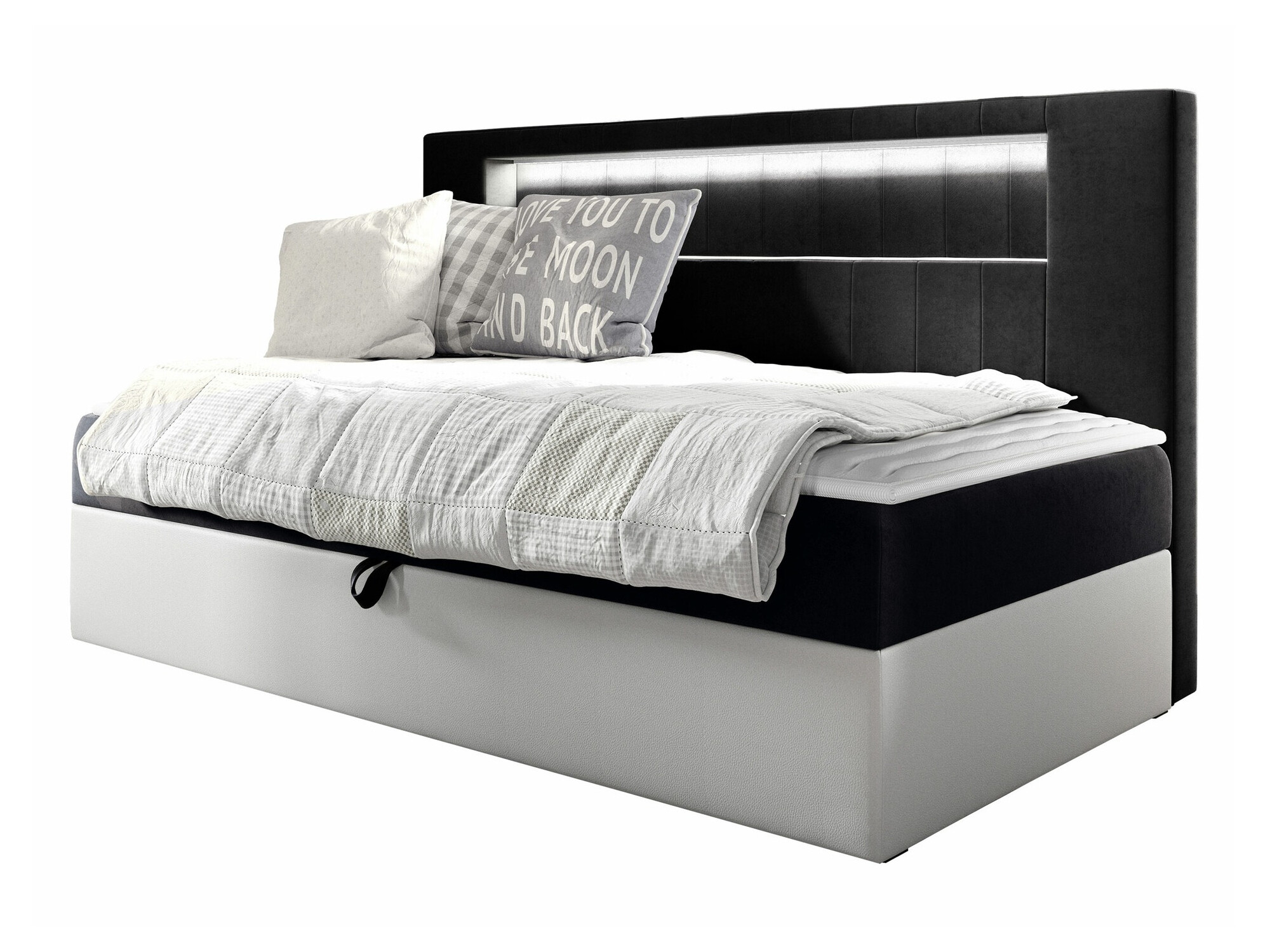 Pat boxspring Lucus IV (Soft 017 + Fresh 17)
