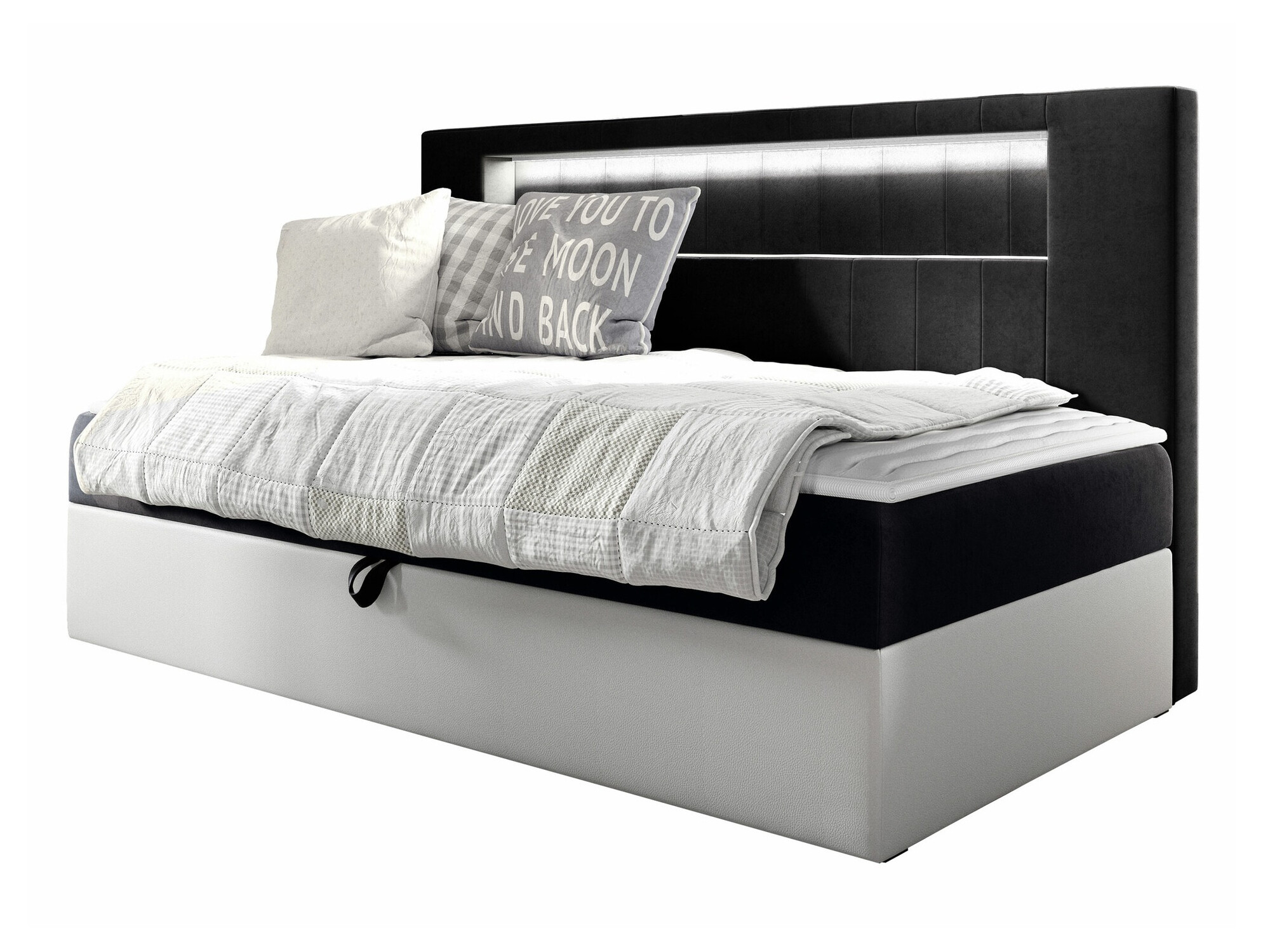 Pat boxspring Lucus IV (Soft 017 + Fresh 17)