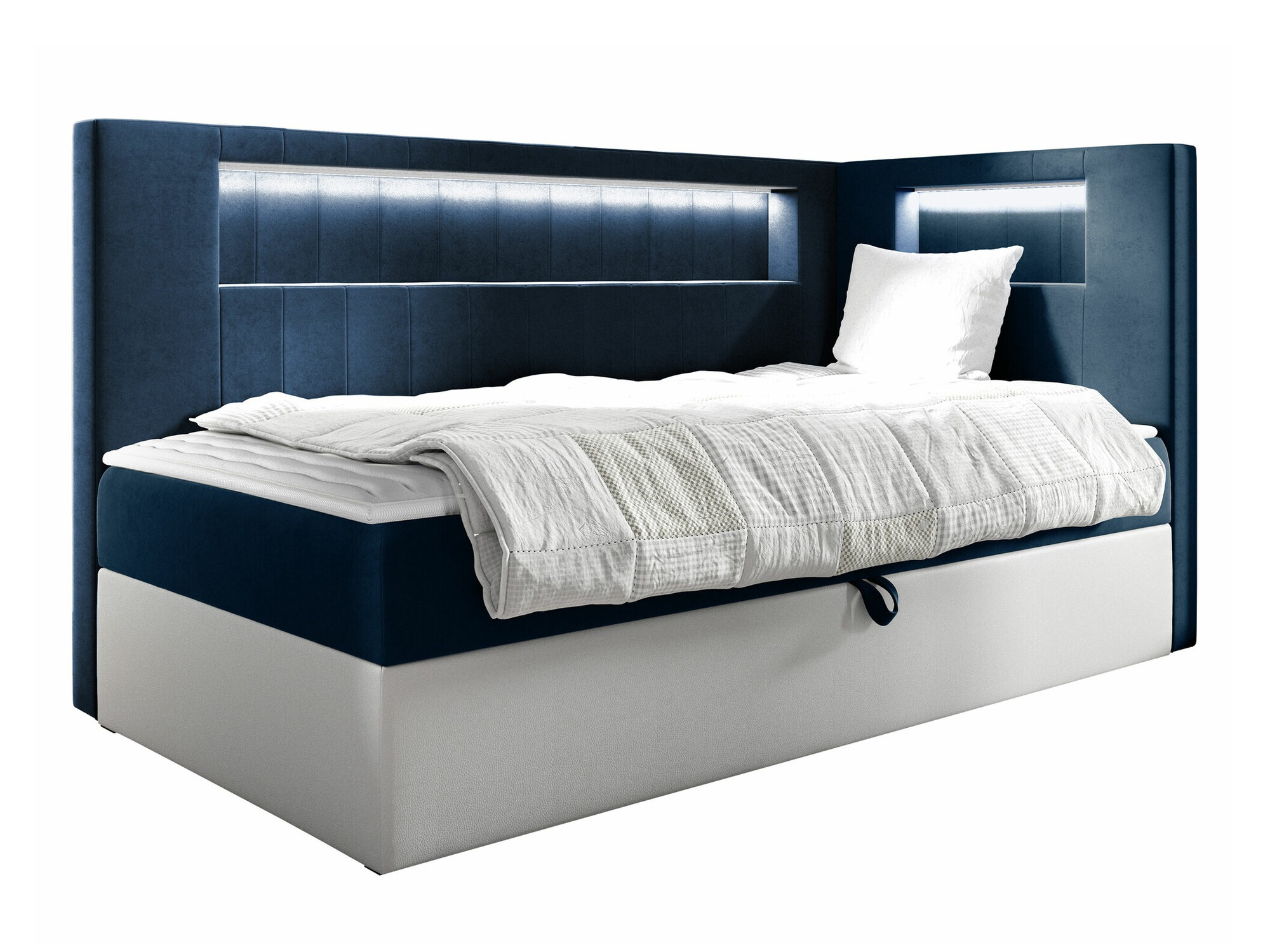 Pat boxspring Lucus VIII (Soft 017 + Fresh 11)