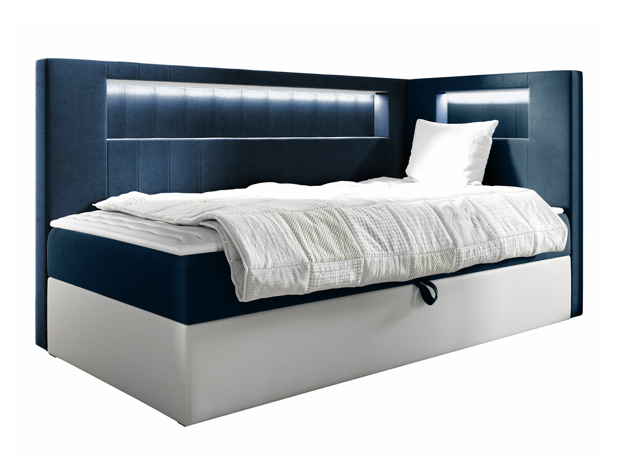 Pat boxspring Lucus VIII (Soft 017 + Fresh 11)