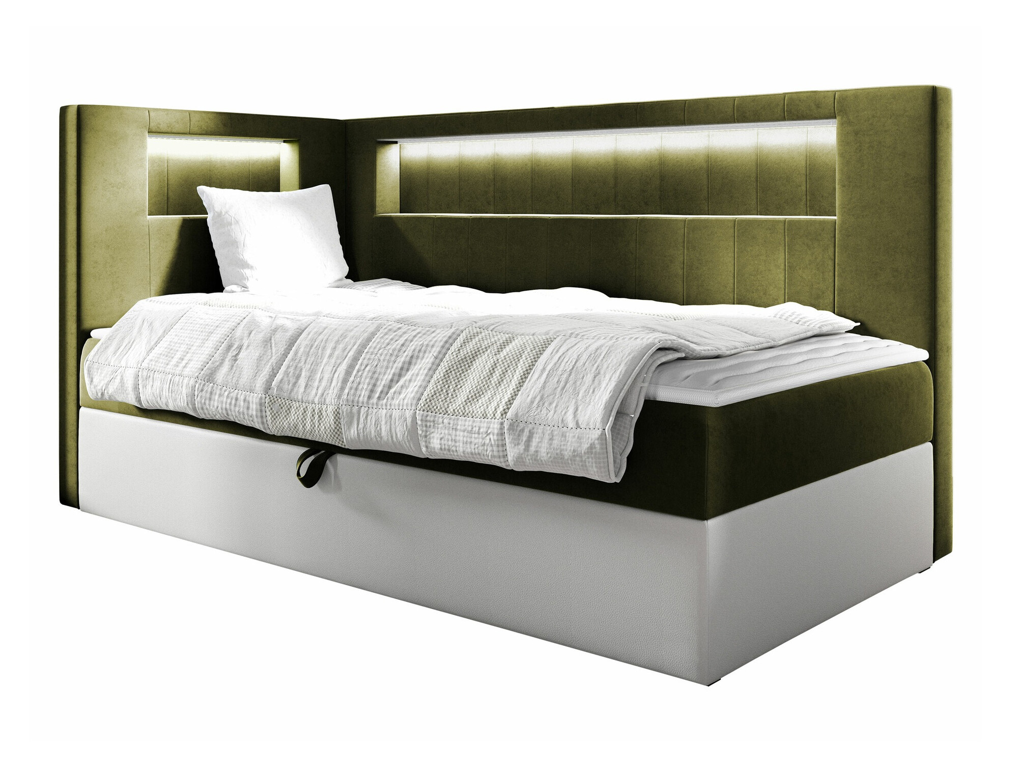 Pat boxspring Lucus VIII (Soft 017 + Fresh 12)