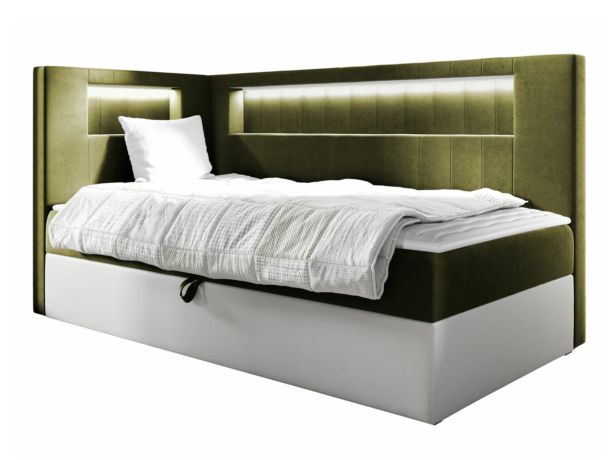 Pat boxspring Lucus VIII (Soft 017 + Fresh 12)