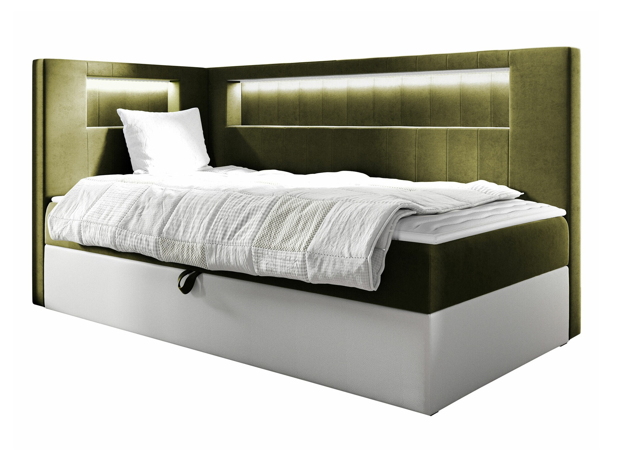Pat boxspring Lucus VIII (Soft 017 + Fresh 12)