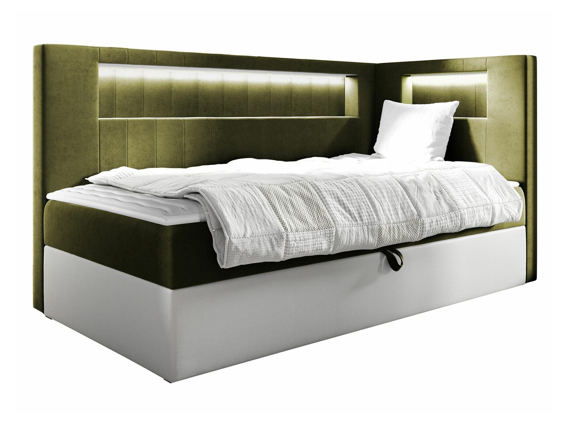Pat boxspring Lucus VIII (Soft 017 + Fresh 12)