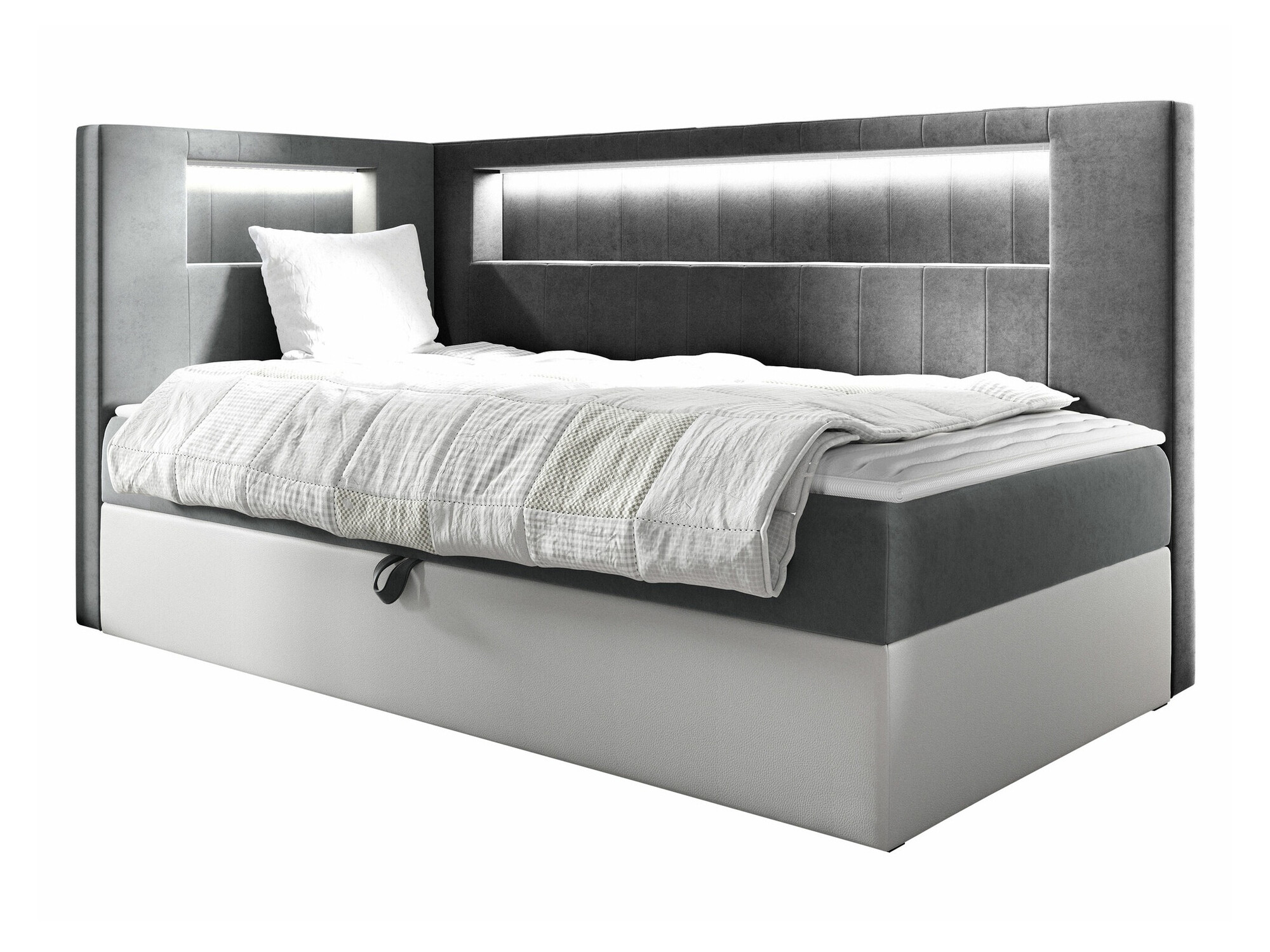 Pat boxspring Lucus VIII (Soft 017 + Fresh 14)