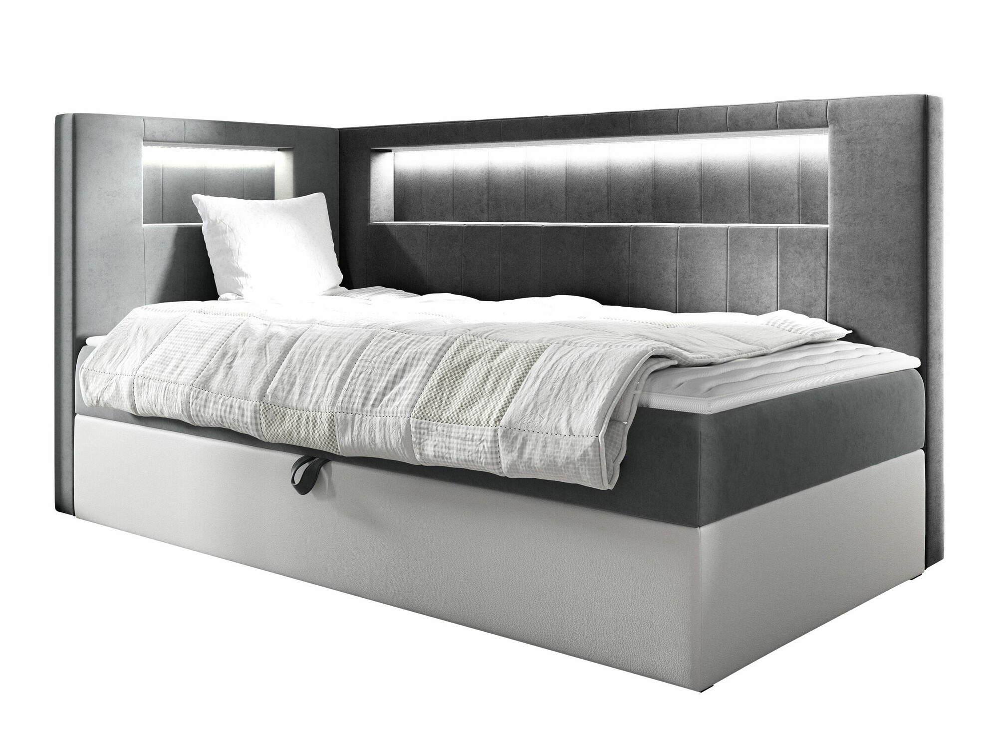 Pat boxspring Lucus VIII (Soft 017 + Fresh 14)