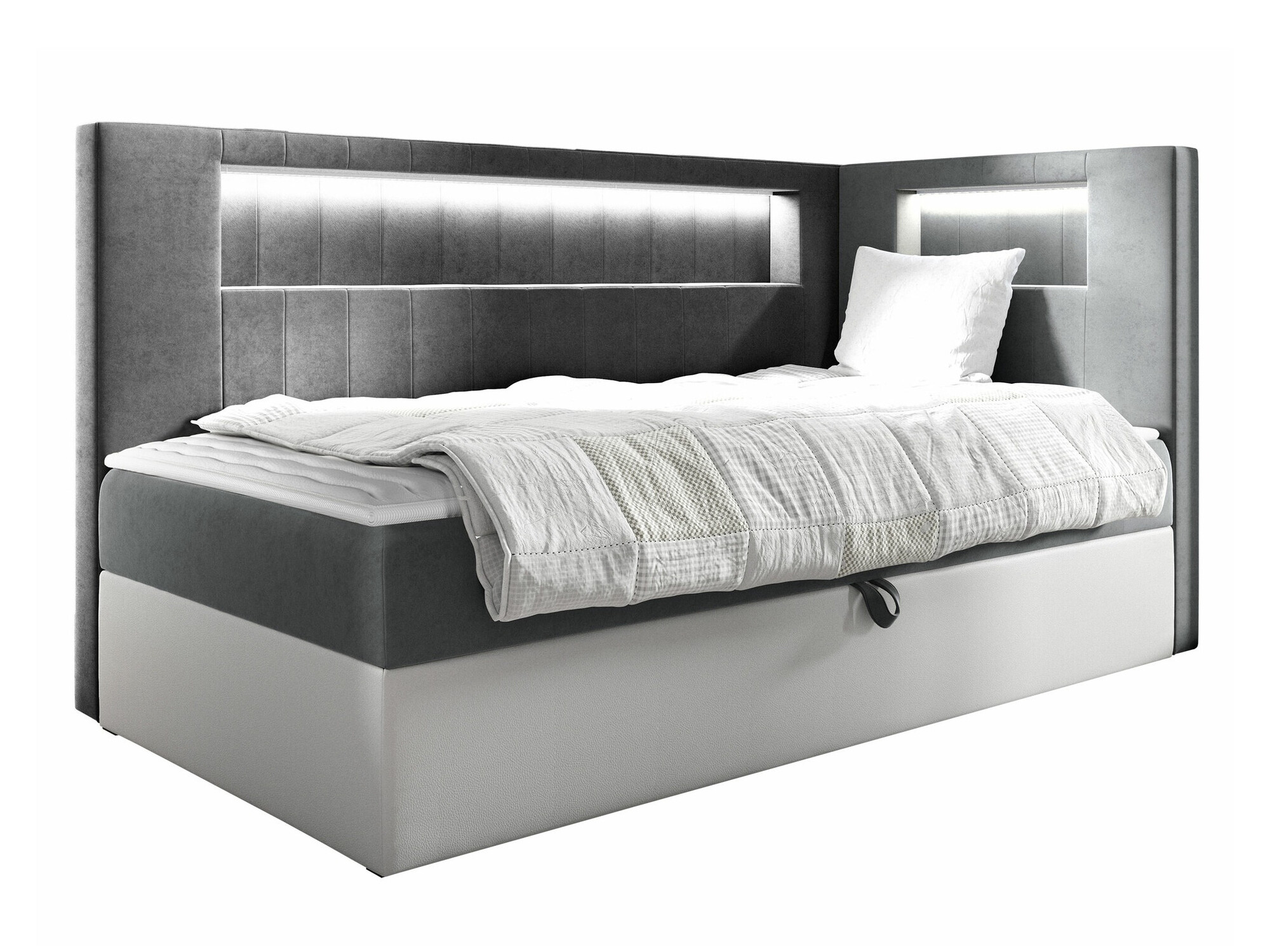 Pat boxspring Lucus VIII (Soft 017 + Fresh 14)