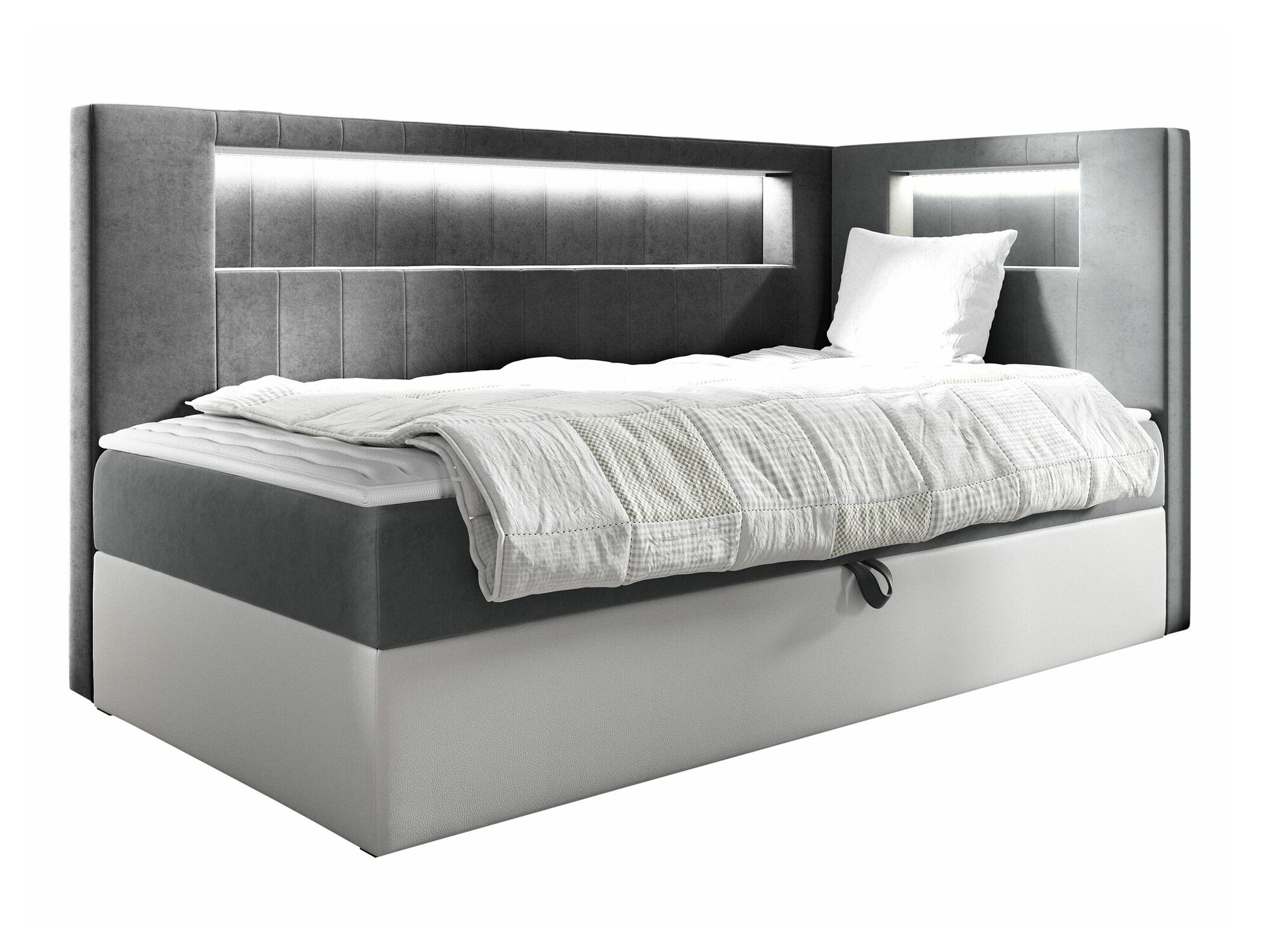 Pat boxspring Lucus VIII (Soft 017 + Fresh 14)