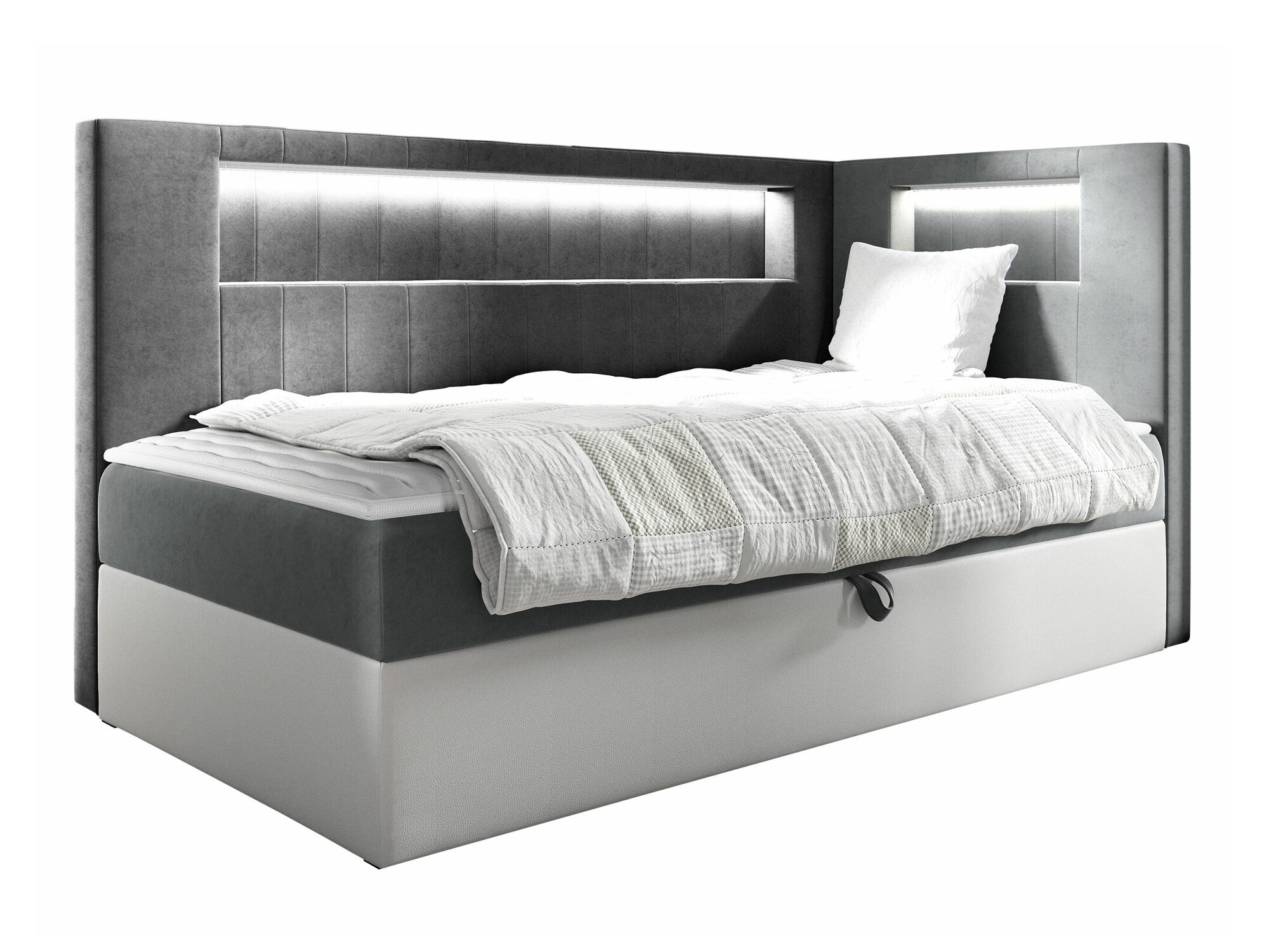 Pat boxspring Lucus VIII (Soft 017 + Fresh 14)