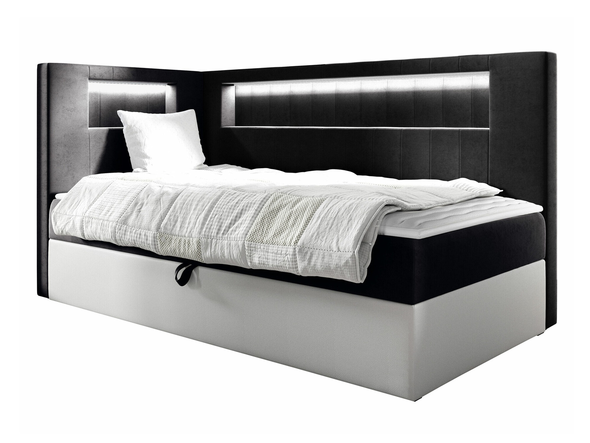 Pat boxspring Lucus VIII (Soft 017 + Fresh 17)