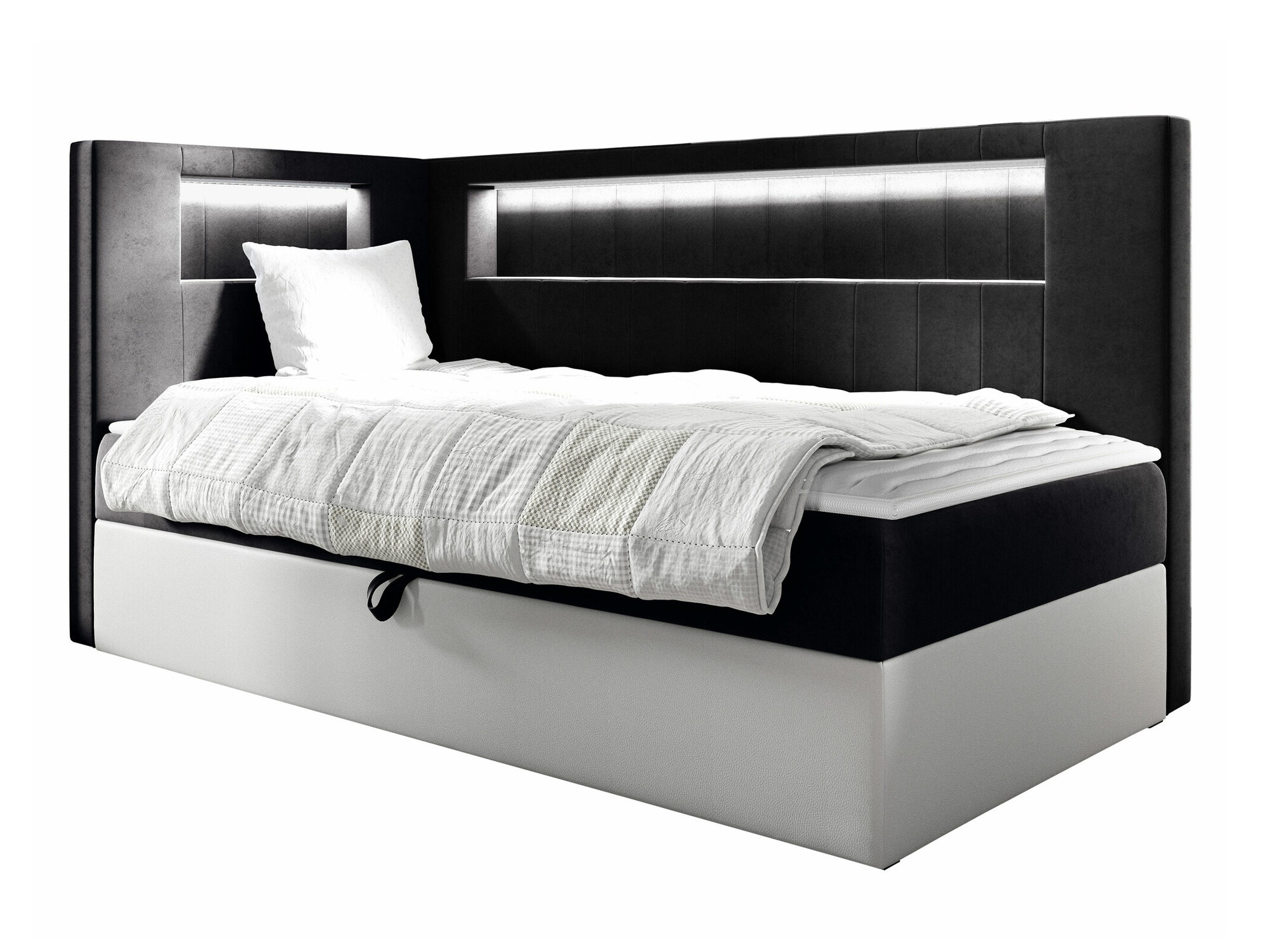 Pat boxspring Lucus VIII (Soft 017 + Fresh 17)