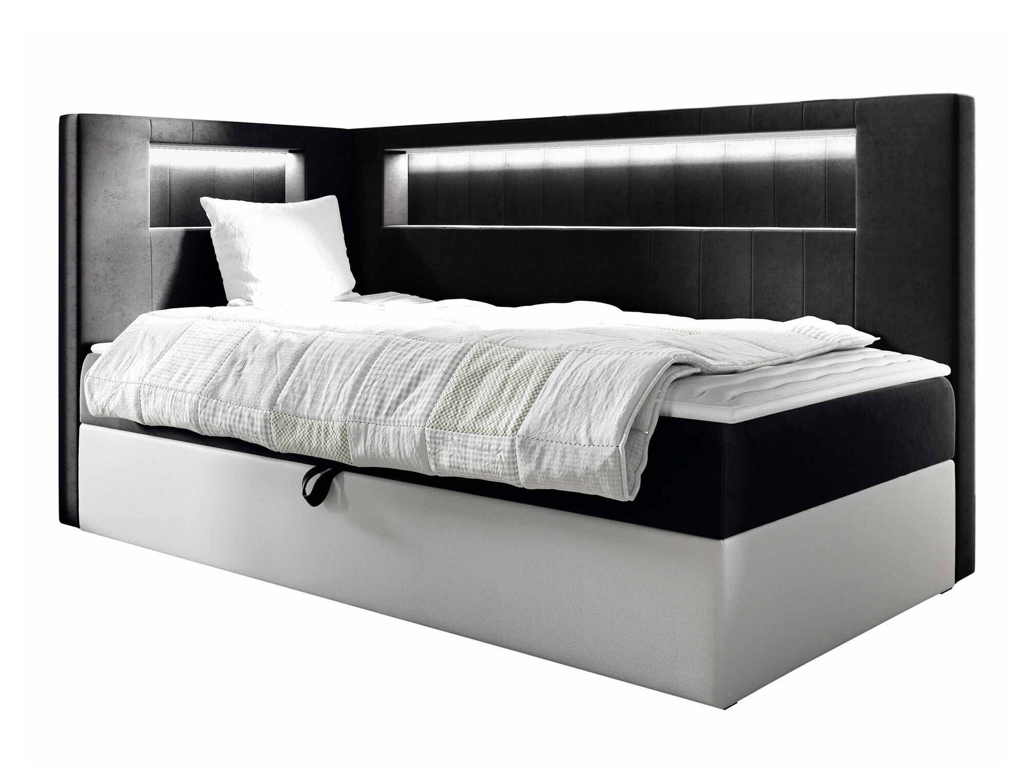 Pat boxspring Lucus VIII (Soft 017 + Fresh 17)