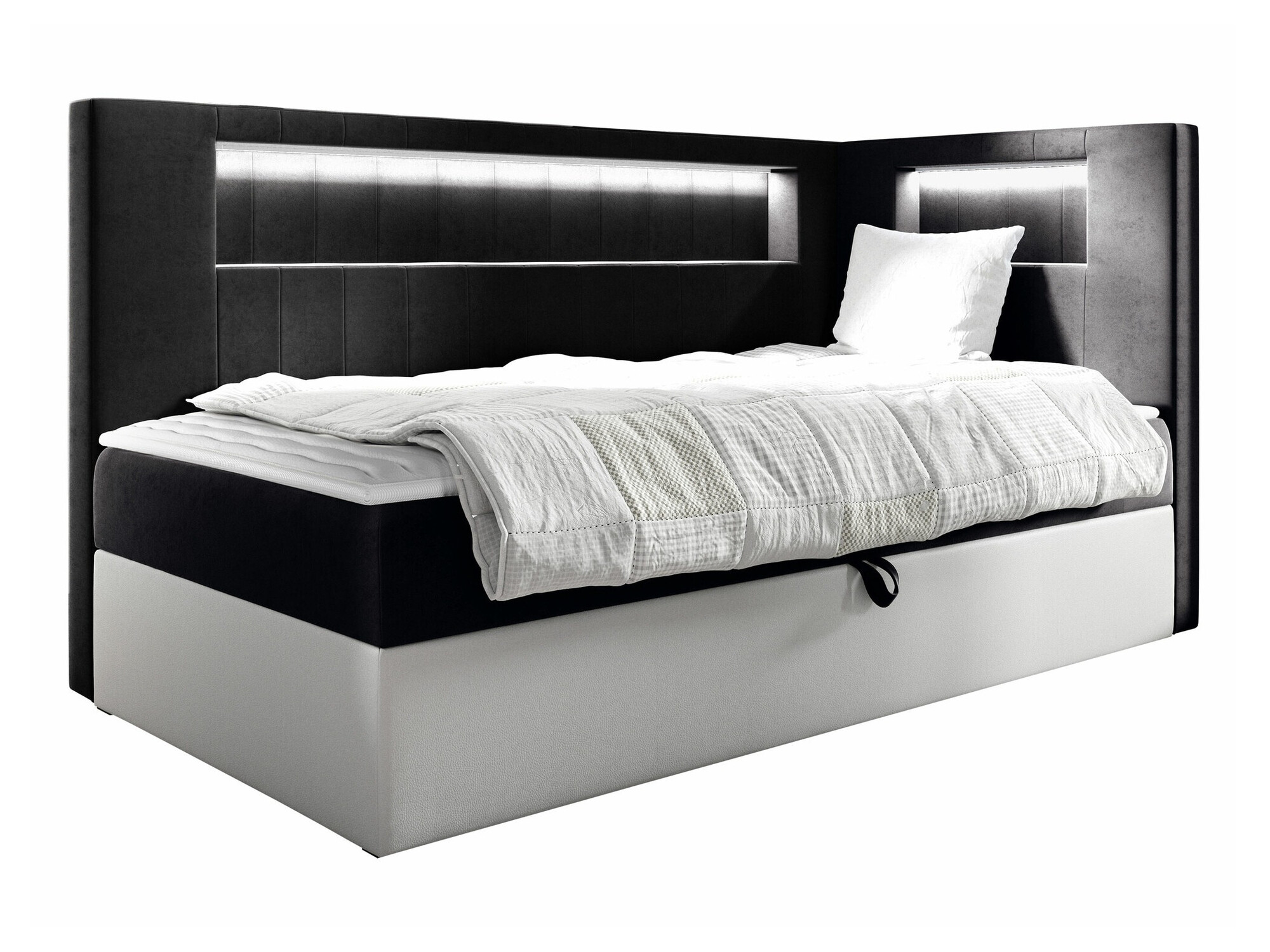 Pat boxspring Lucus VIII (Soft 017 + Fresh 17)