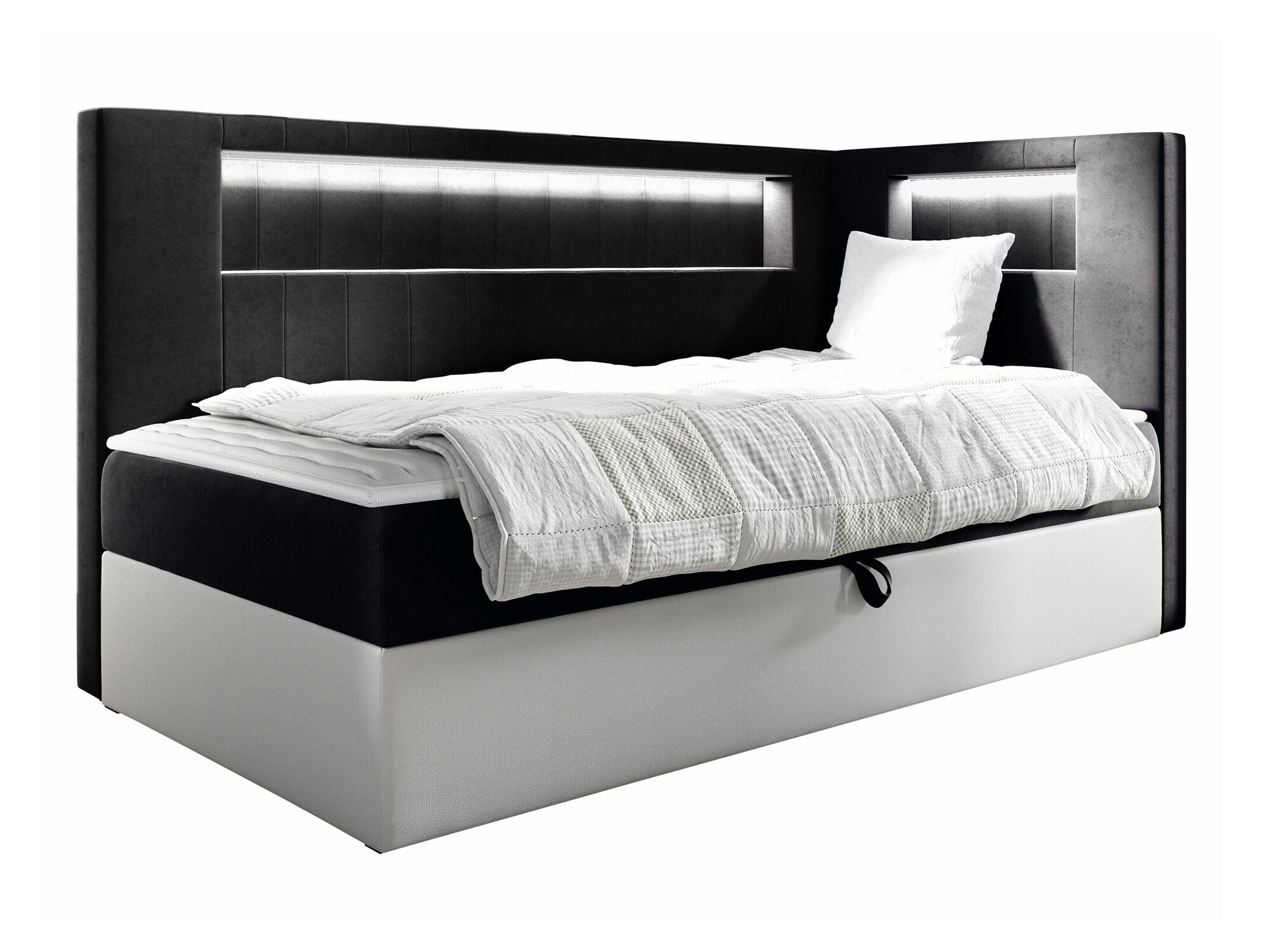 Pat boxspring Lucus VIII (Soft 017 + Fresh 17)