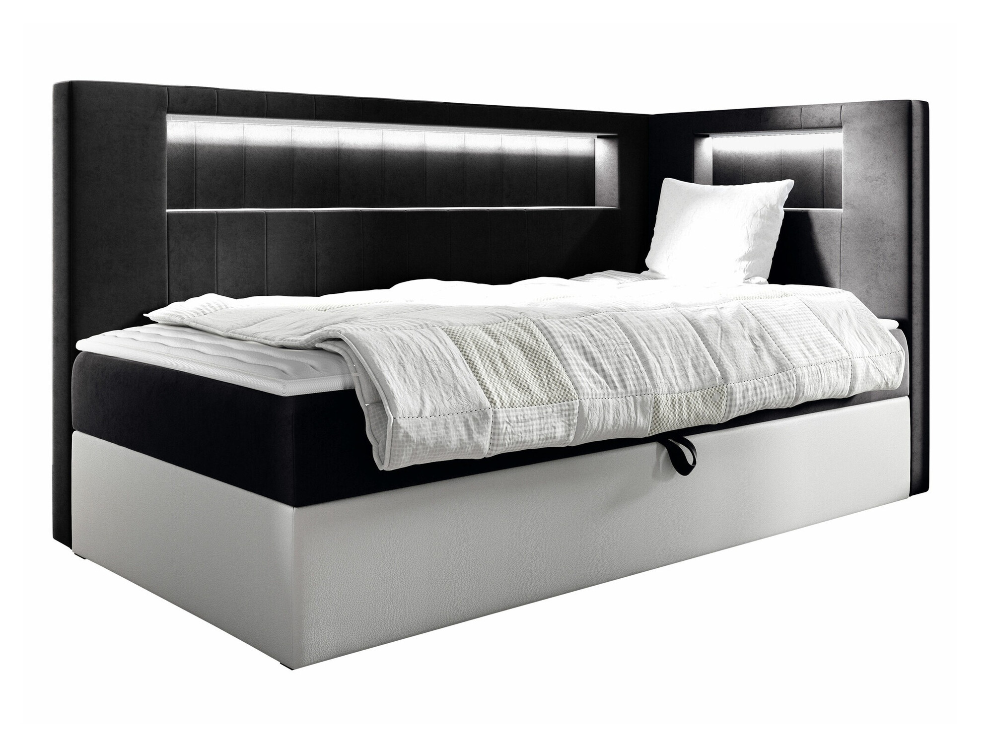 Pat boxspring Lucus VIII (Soft 017 + Fresh 17)