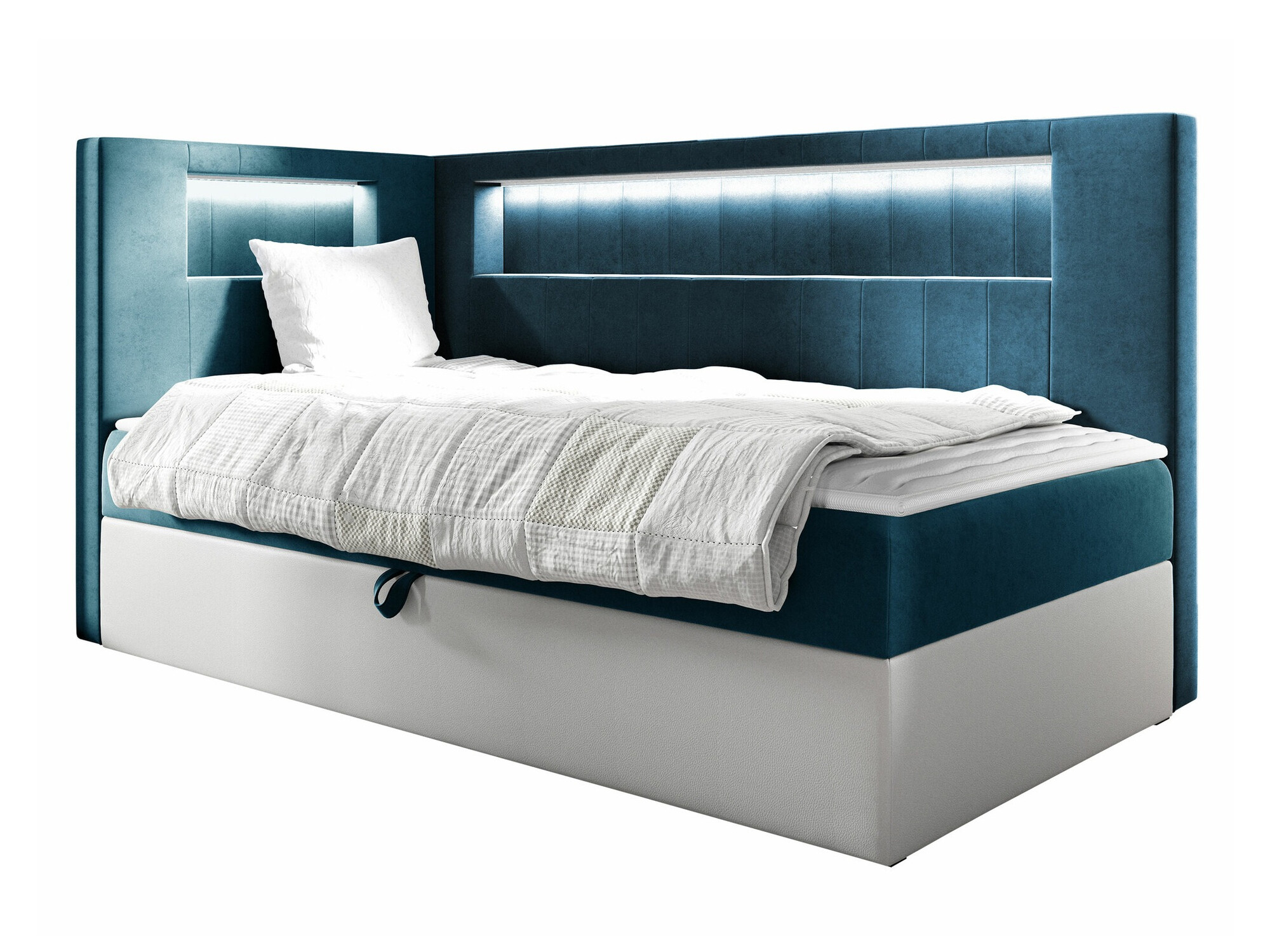 Pat boxspring Lucus VIII (Soft 017 + Fresh 34)