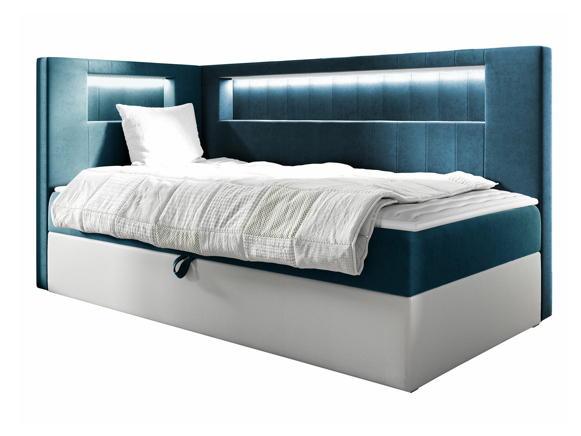 Pat boxspring Lucus VIII (Soft 017 + Fresh 34)