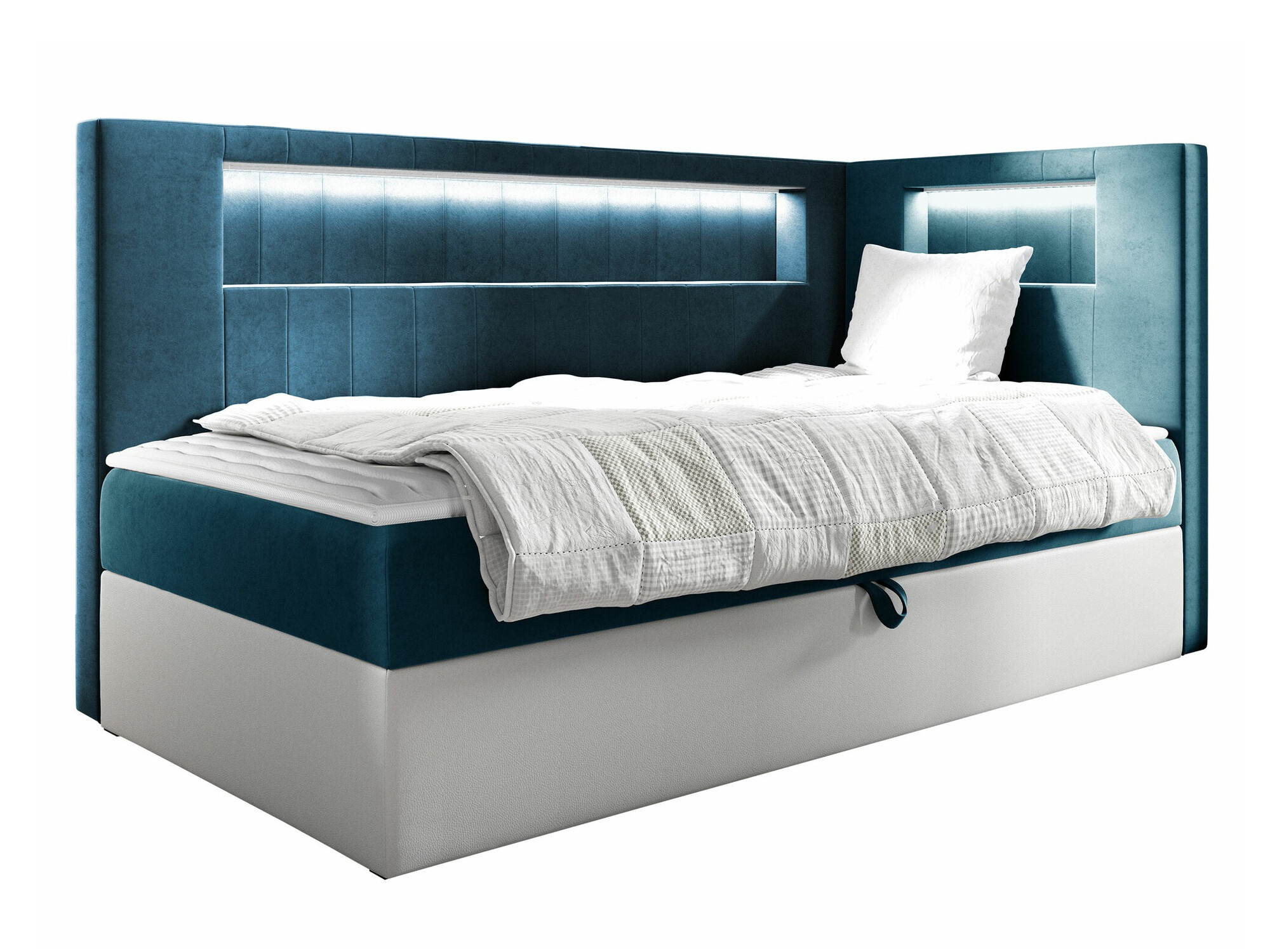Pat boxspring Lucus VIII (Soft 017 + Fresh 34)