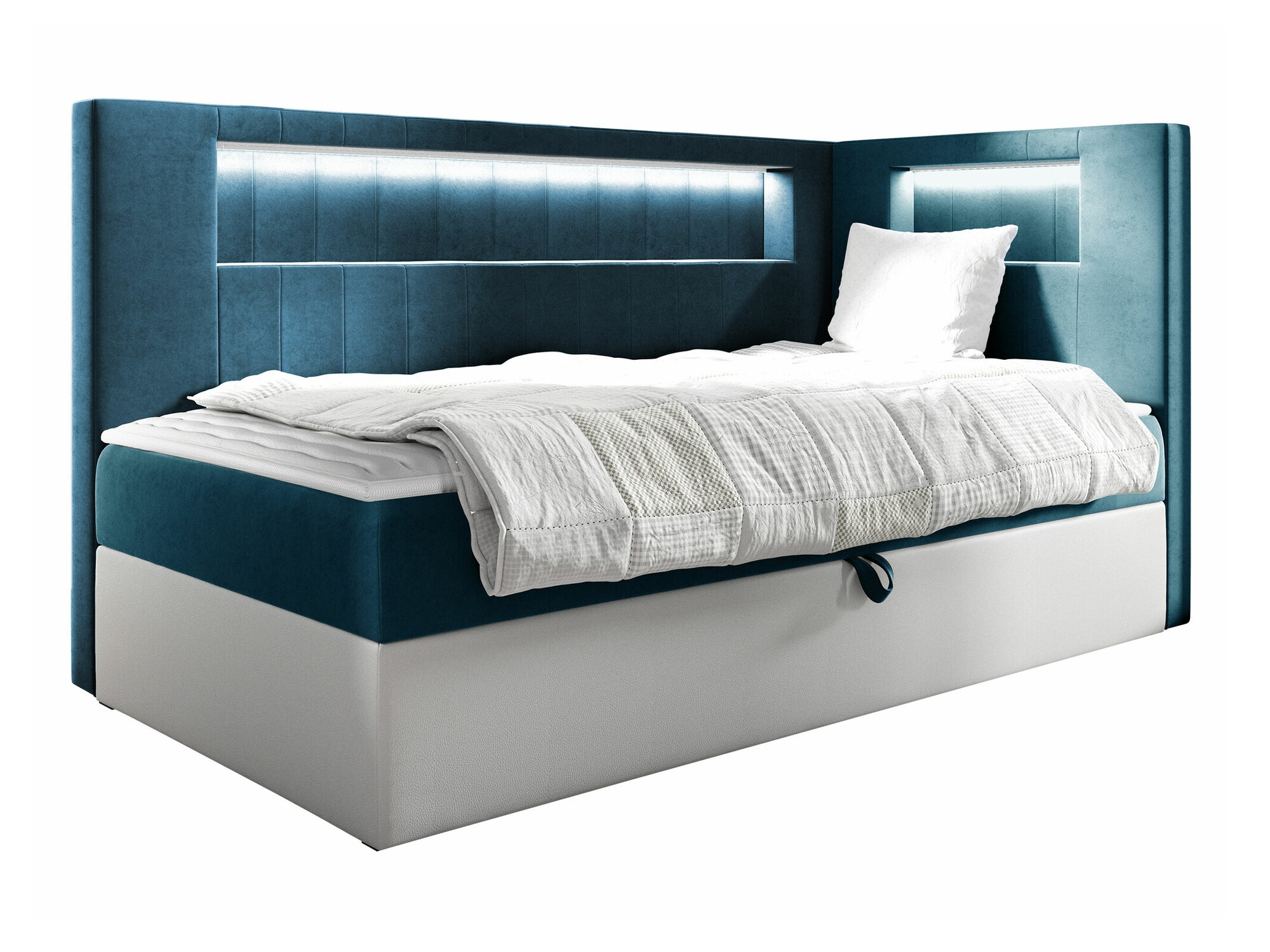 Pat boxspring Lucus VIII (Soft 017 + Fresh 34)